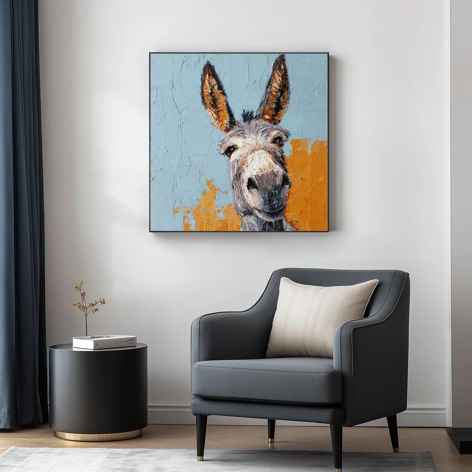 Abstract Animal Canvas Art #DW108