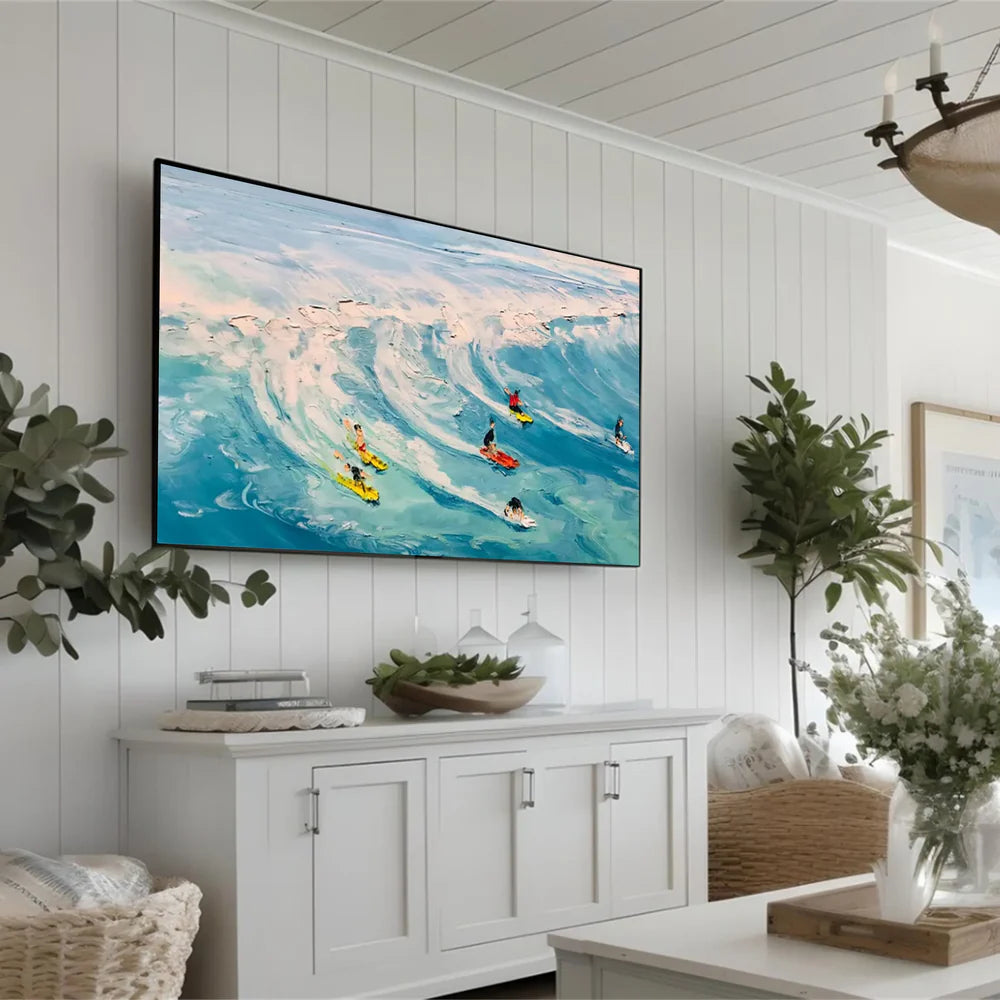 Surfing Sport Canvas Painting #PB028