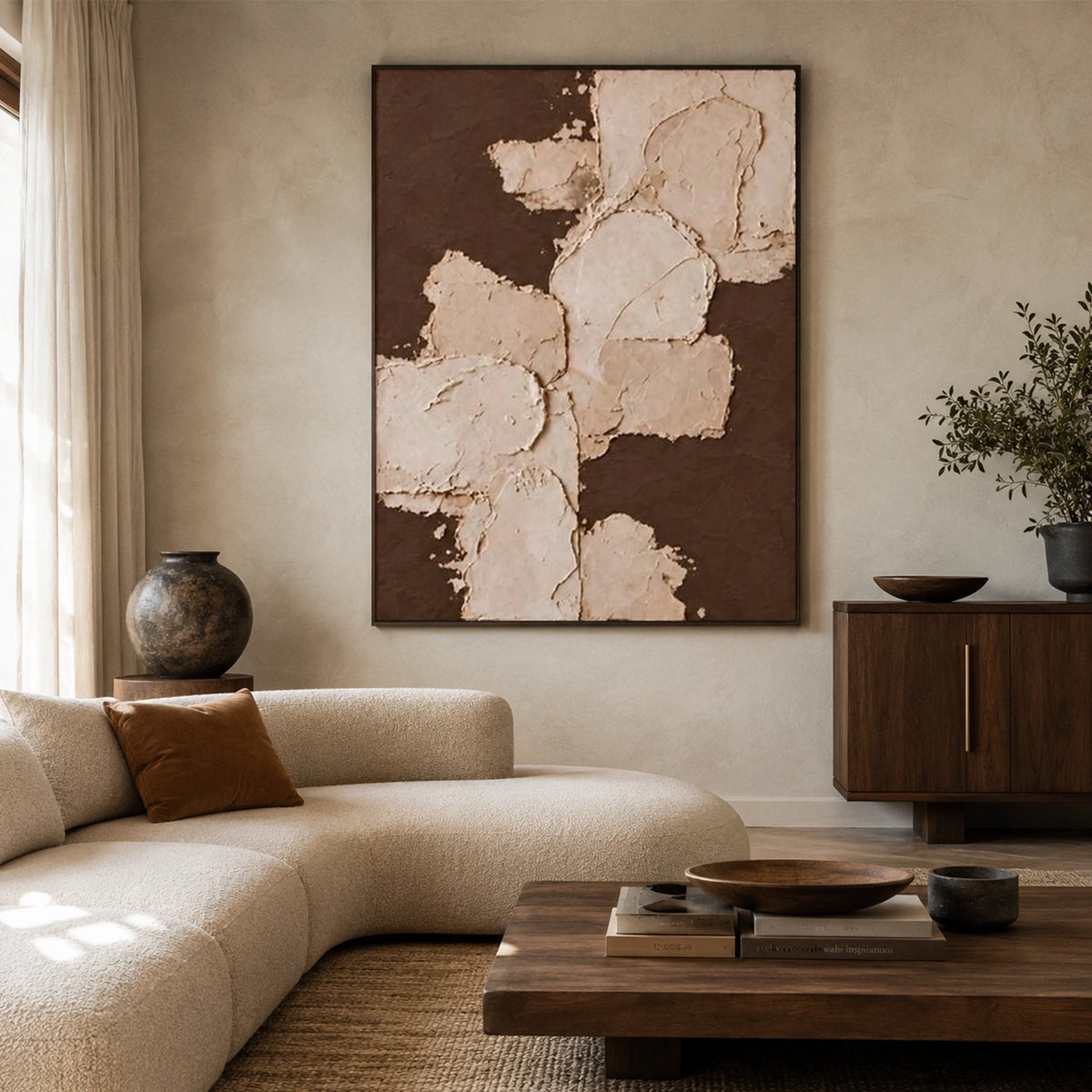 Abstract Textured Wall Art #VA358