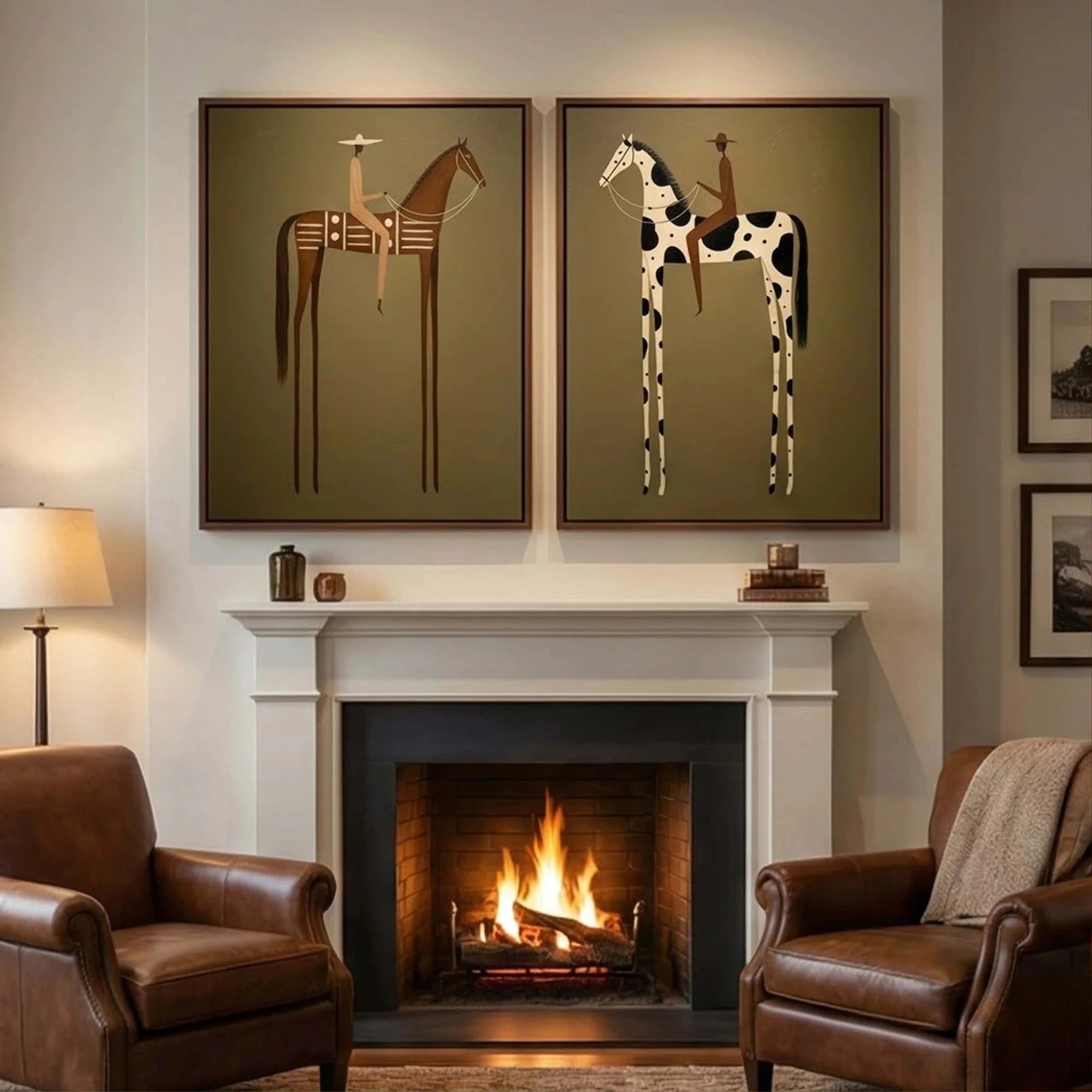 Americana Wall Art Set of 2 #AM002