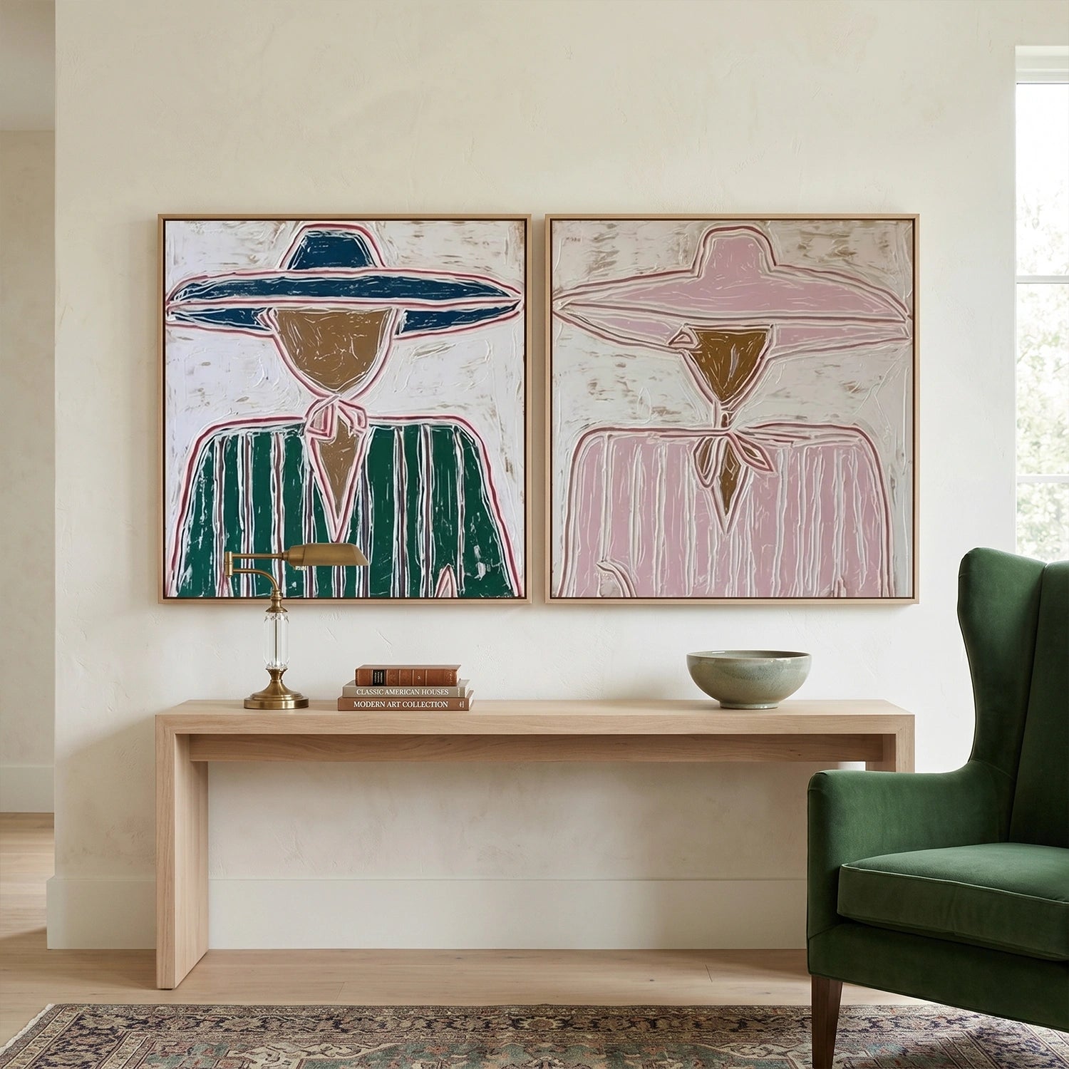 Americana Wall Art Set of 2 #AM080