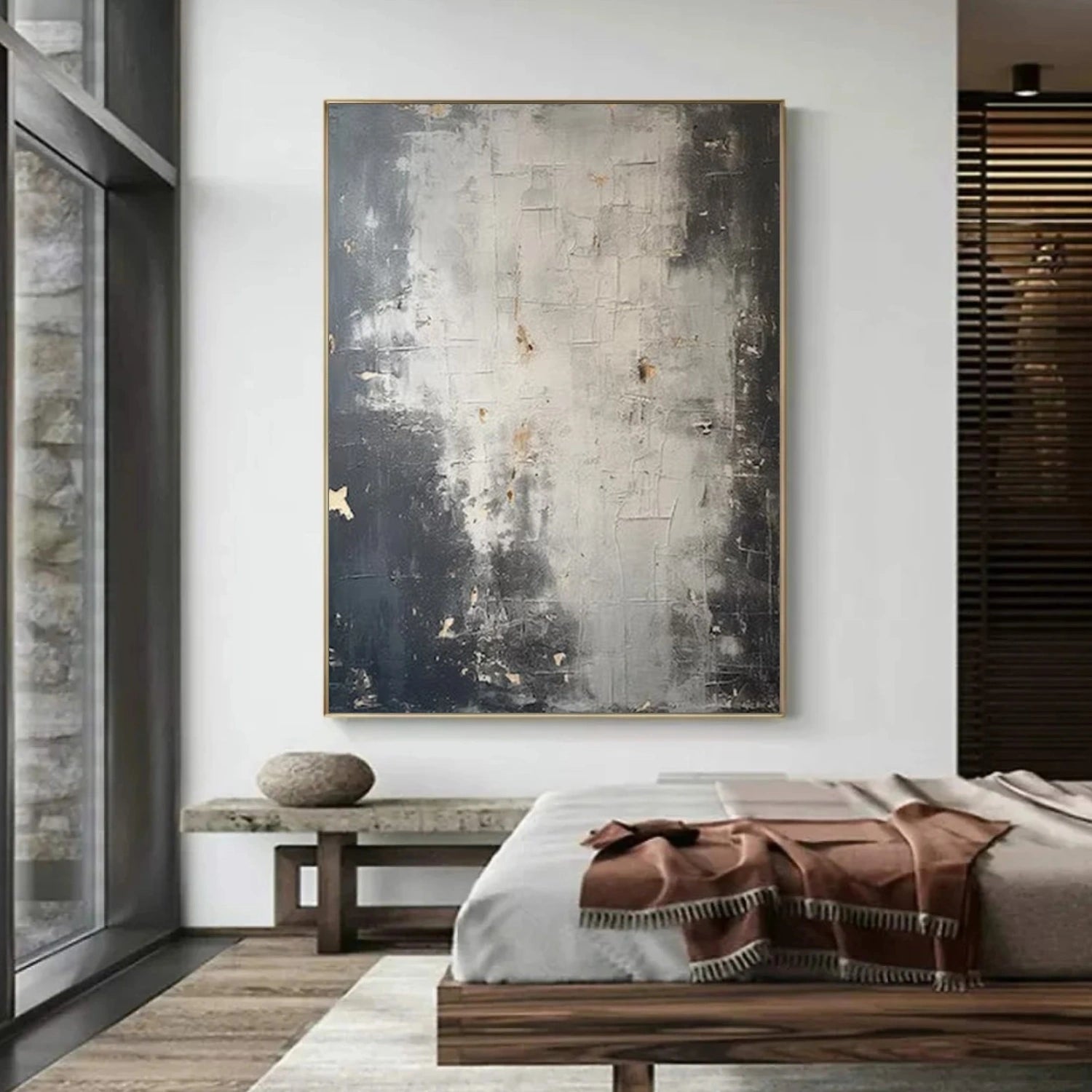 Abstract Textured Wall Art #VA239
