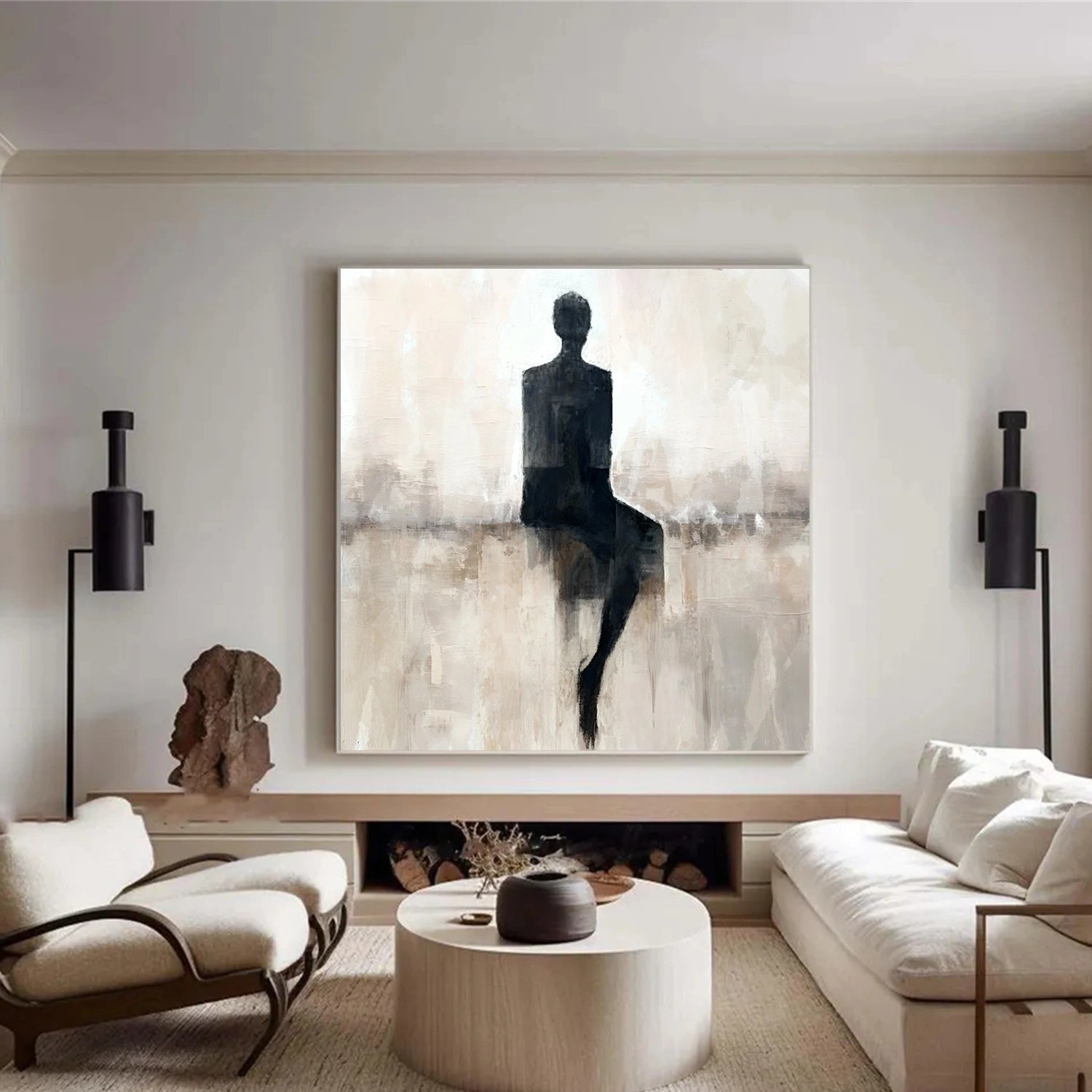 Contemporary Abstract Minimalist Wall Art #CM015