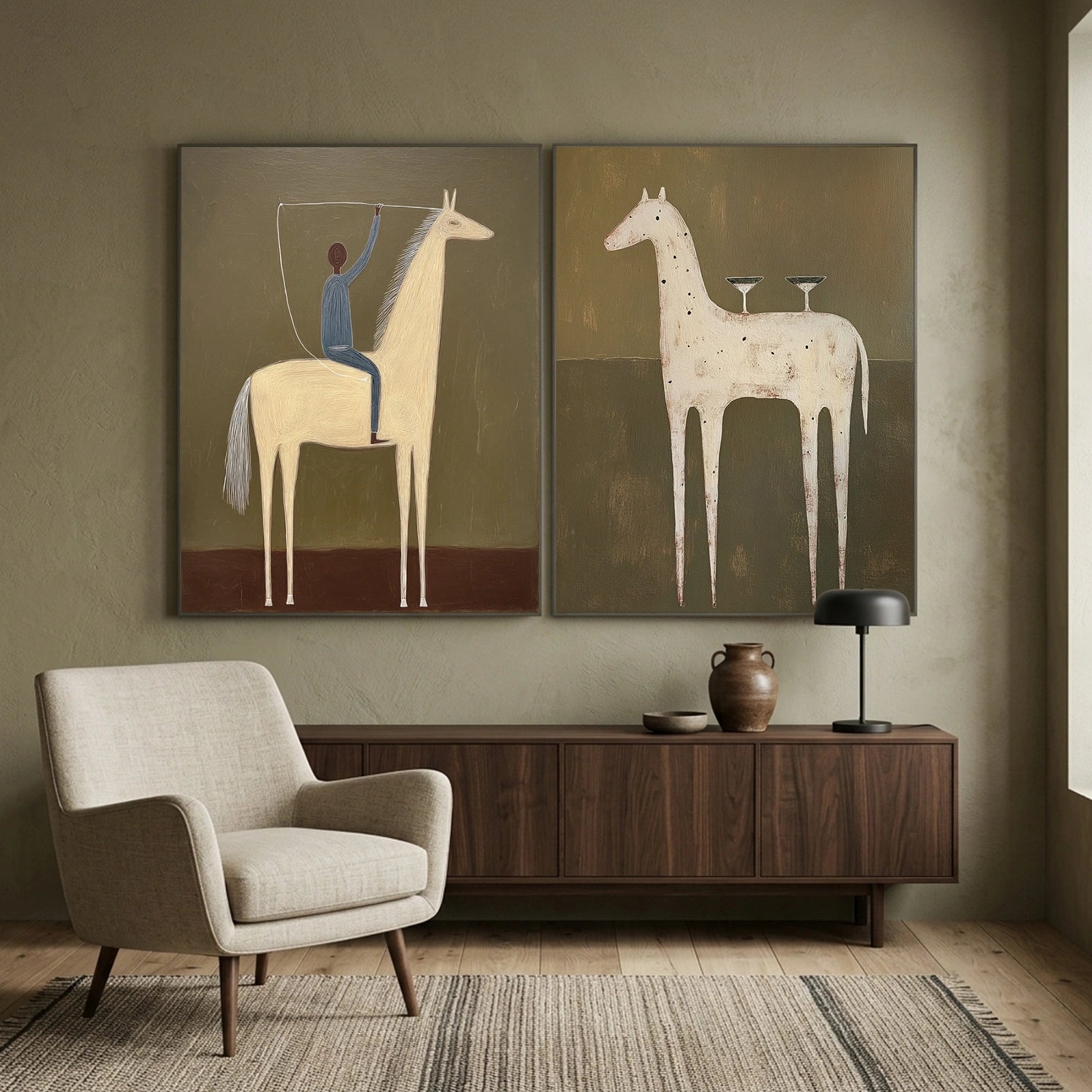 Americana Wall Art Set of 2 #AM085
