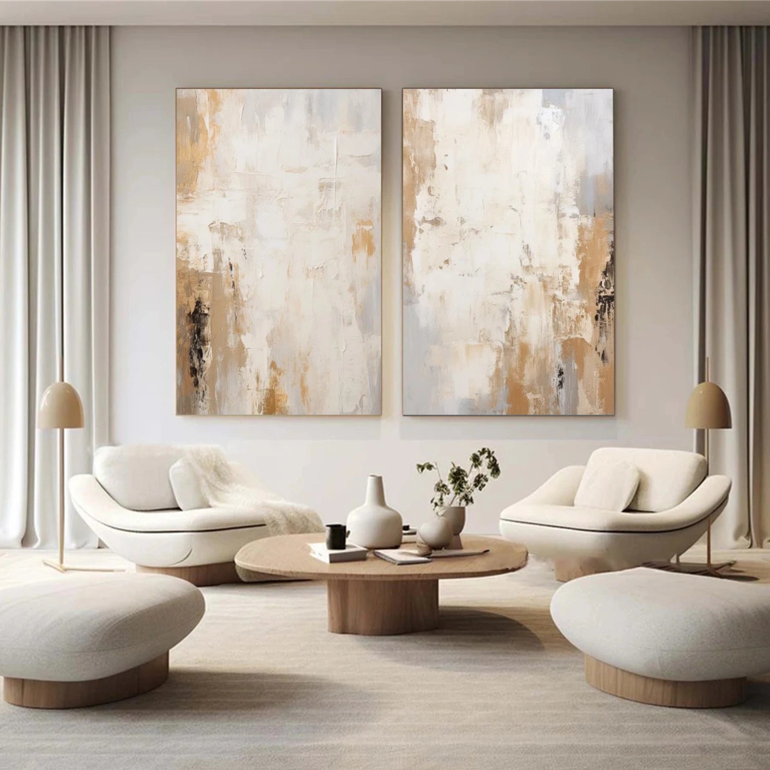 Abstract Wall Art Set of 2 #VA135