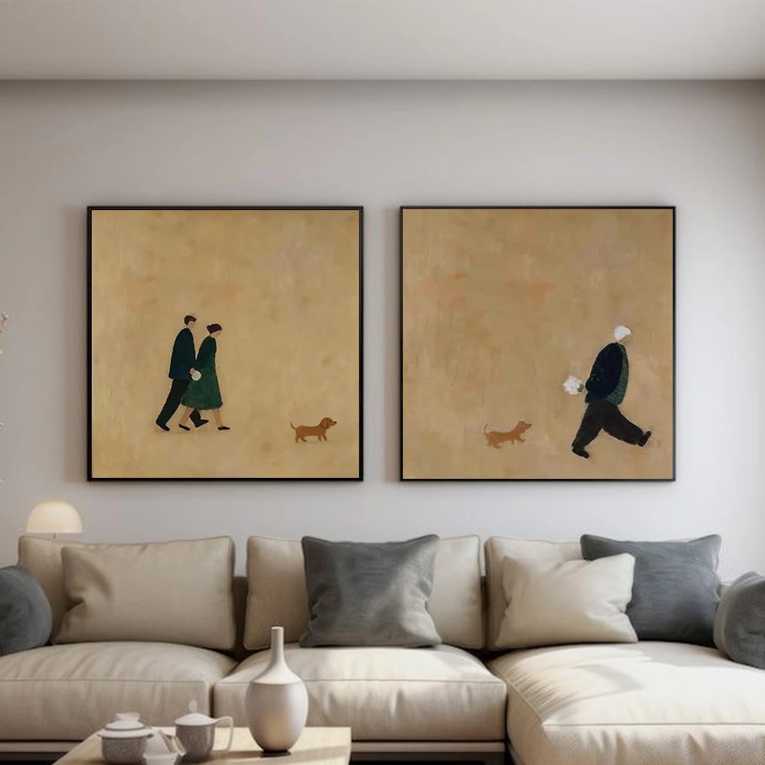 Abstract Portrait Wall Art #LA066