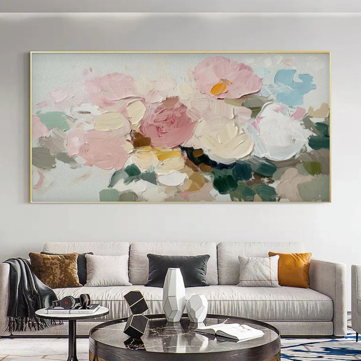 Abstract Flower And Tree Canvas Art #MF176