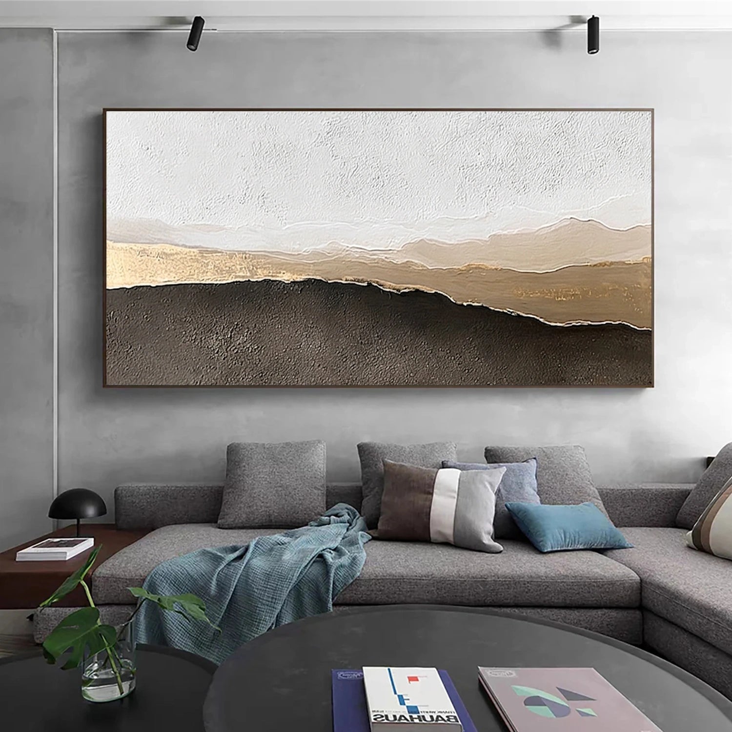 Minimalist Textured Canvas Art #WM154