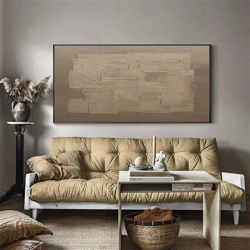 Wabi Sabi Textured Wall Art #VS069