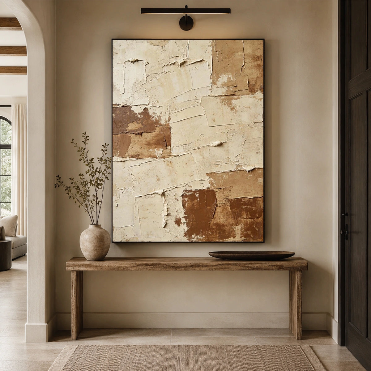 Abstract Textured Wall Art #VA373