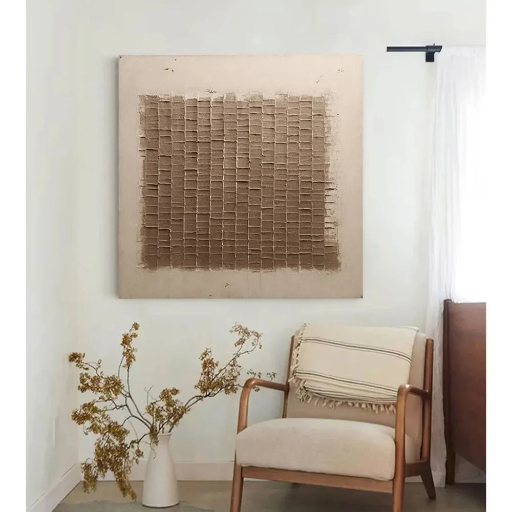 Wabi Sabi Textured Wall Art #VS037
