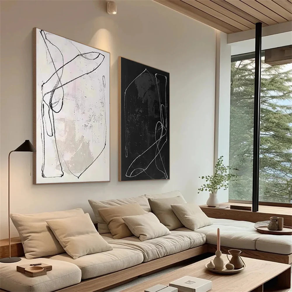 Wabi Sabi Wall Art Set of 2 #VS039