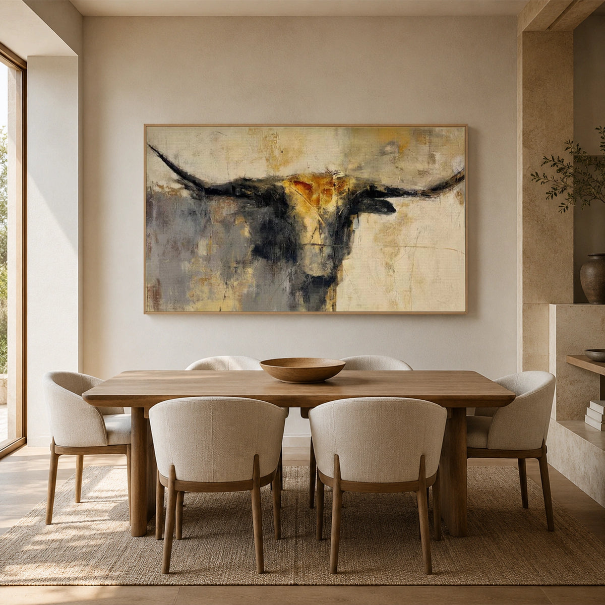 Abstract Animal Canvas Art #DW161