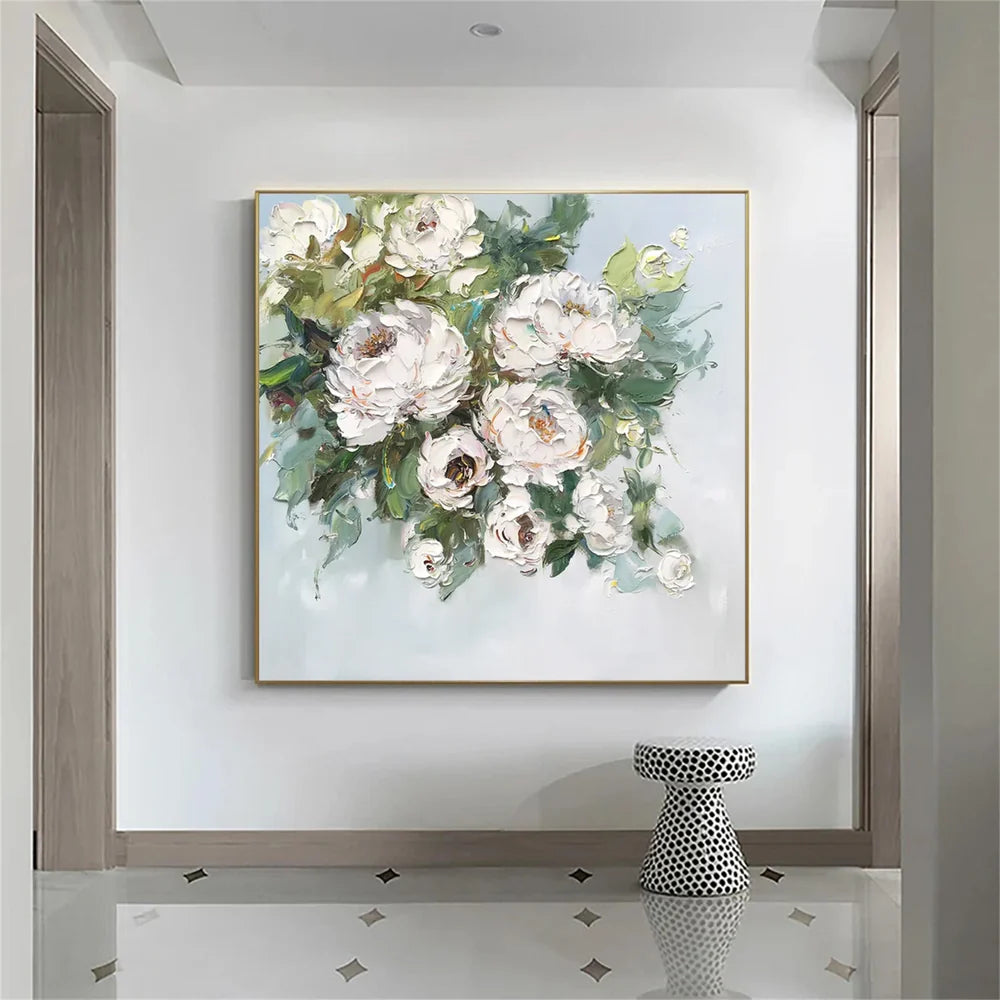Abstract Flower And Tree Canvas Art #MF057
