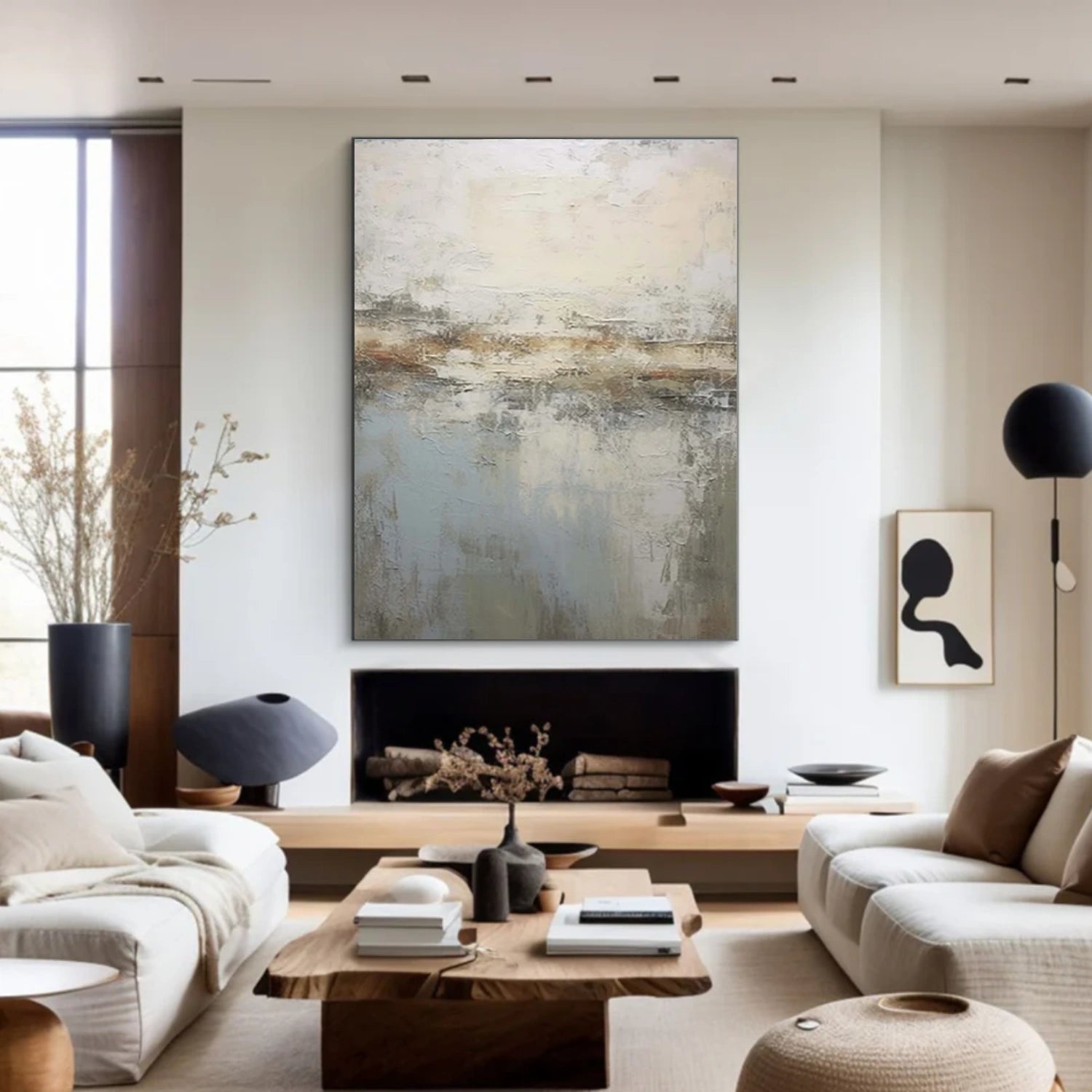 Abstract Textured Wall Art #VA231