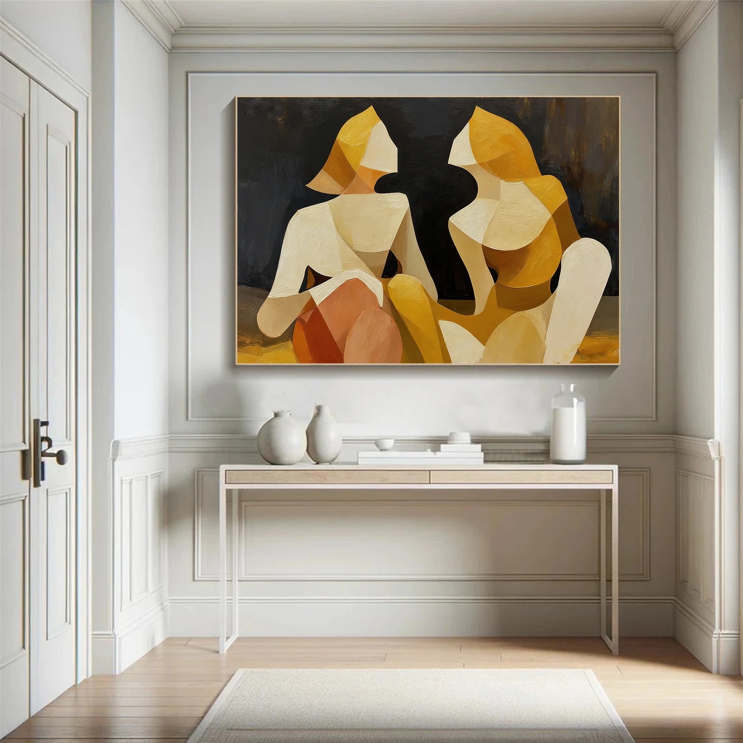 Abstract Portrait Wall Art # LA040