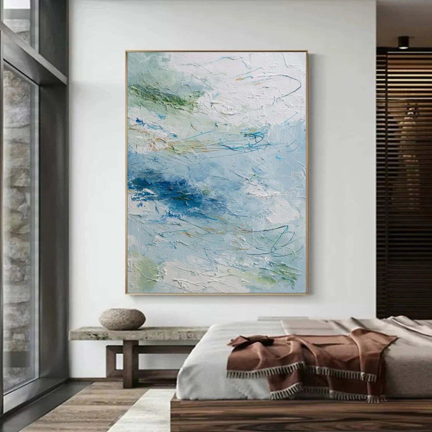 Abstract Textured Wall Art #VA228
