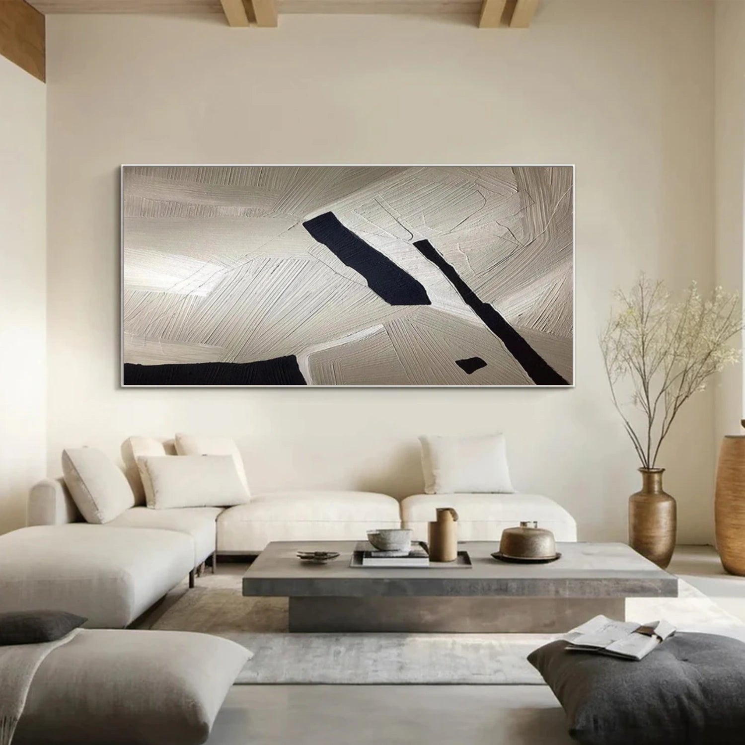 Abstract Textured Wall Art #VA197