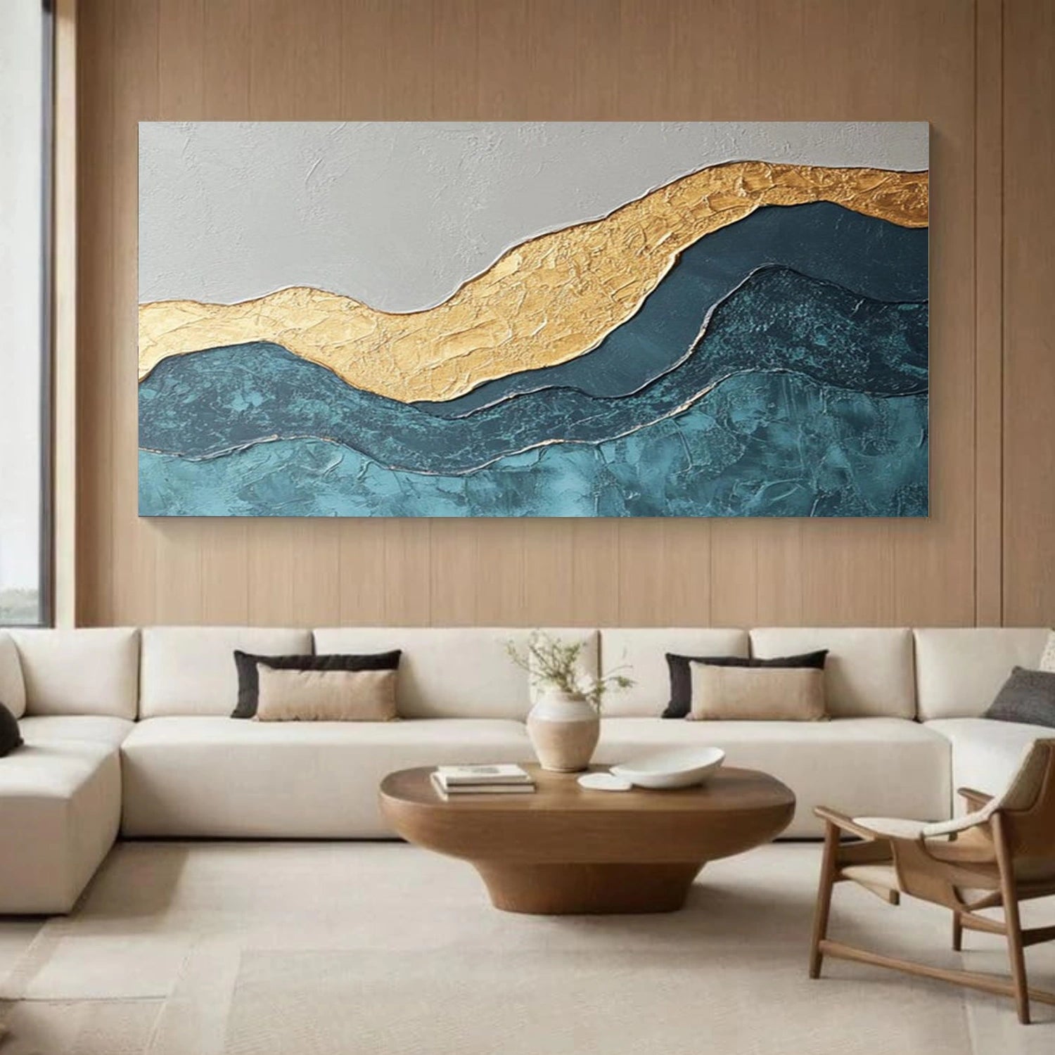 Abstract Textured Wall Art #VA281