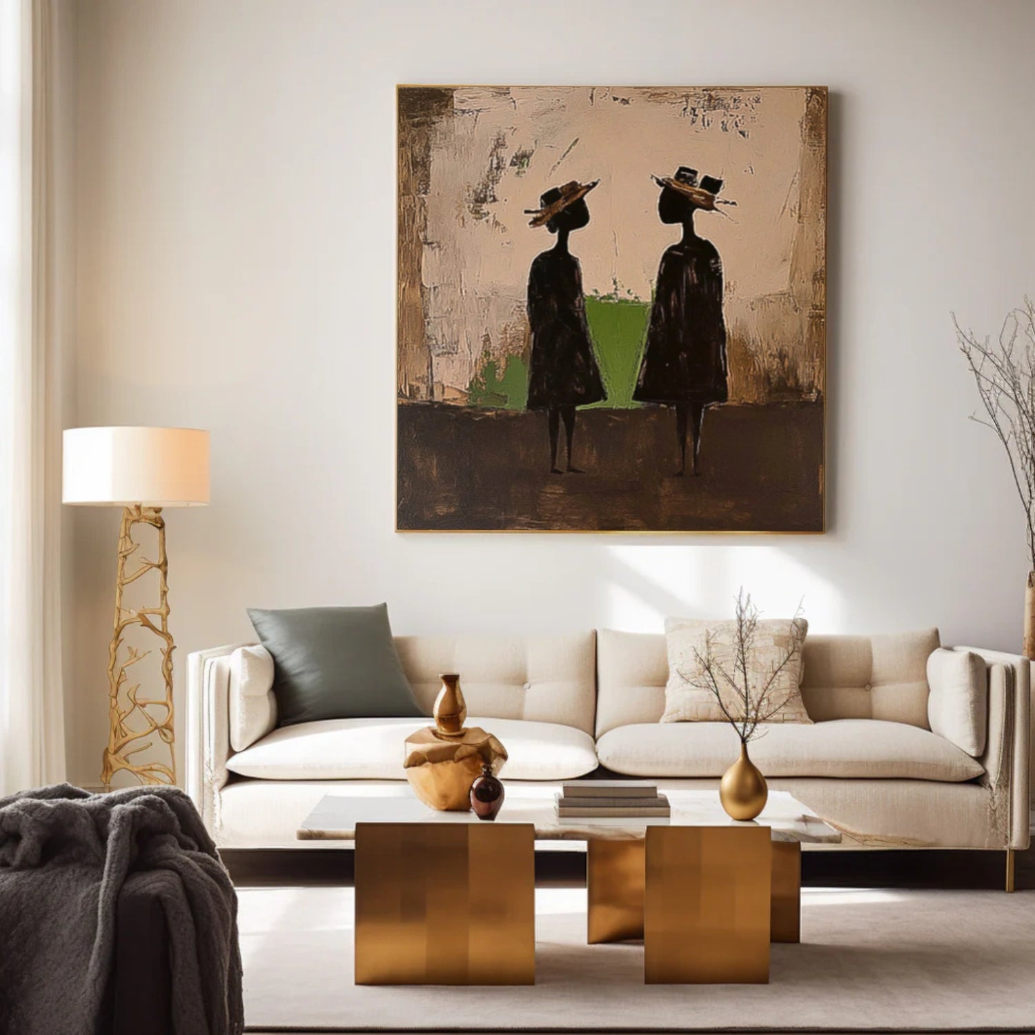 Abstract Portrait Wall Art #LA064
