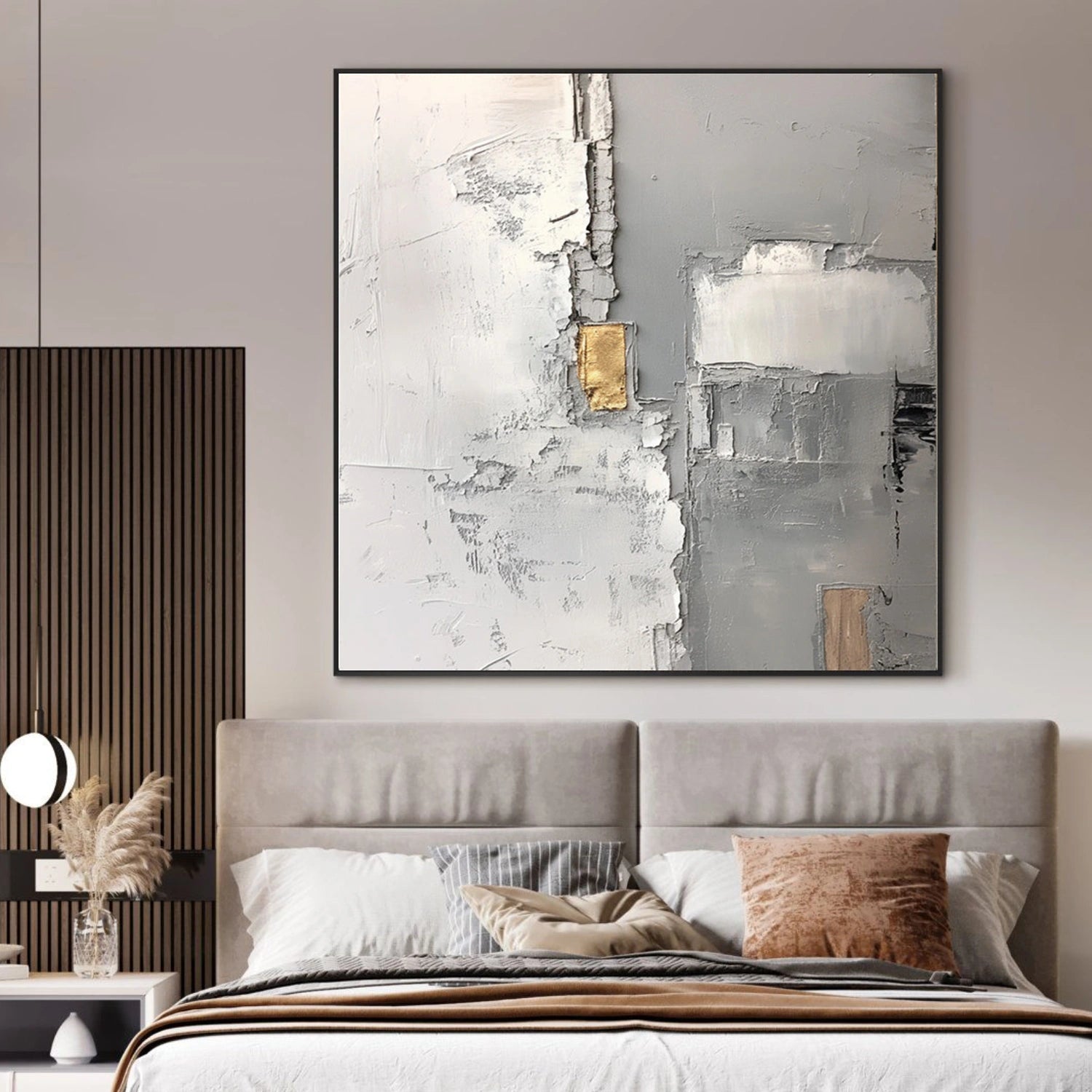 Abstract Textured Wall Art #VA235