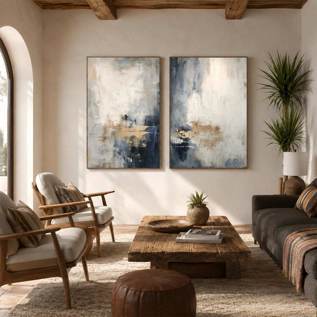 Abstract Wall Art Set of 2 #VA385