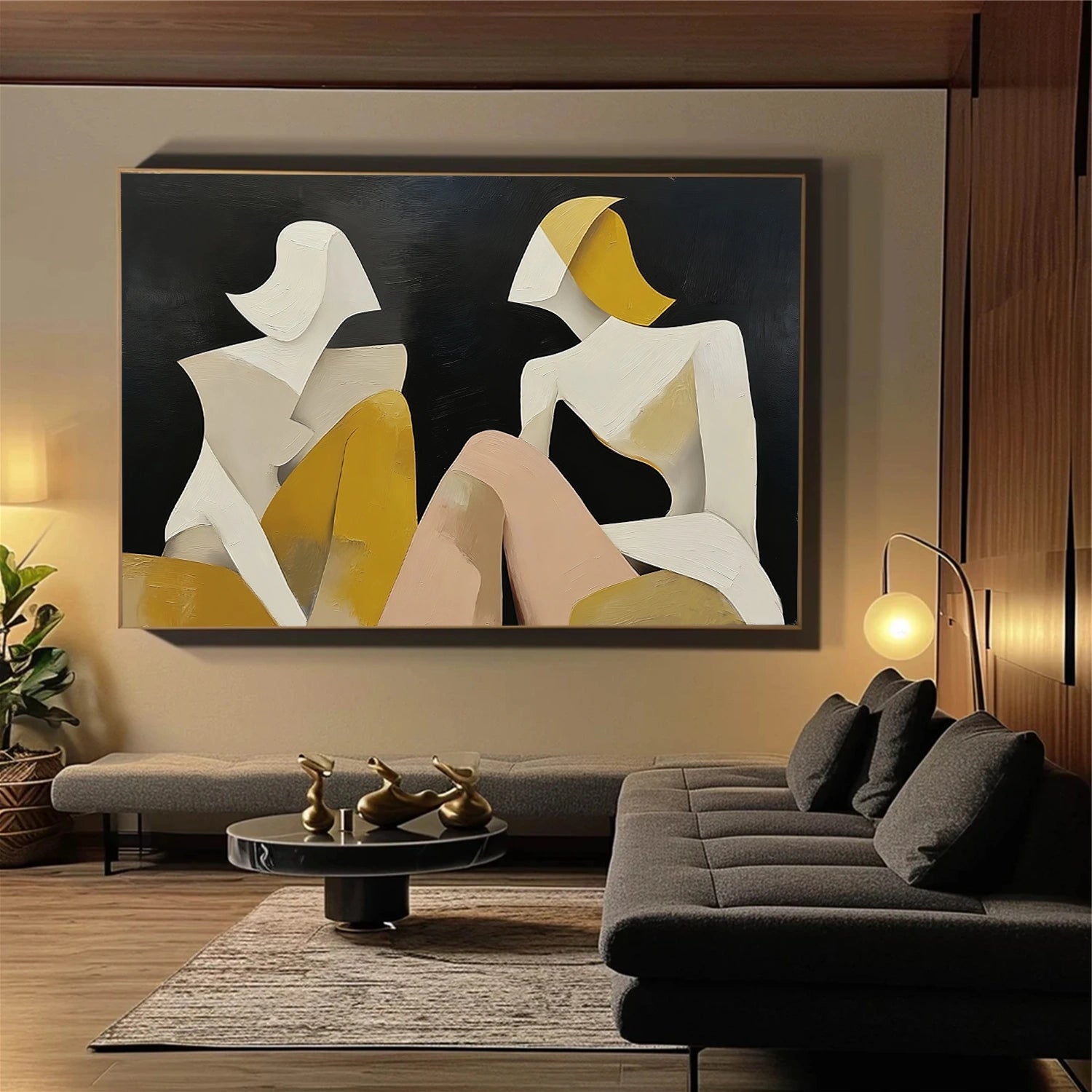 Abstract Portrait Wall Art # LA042