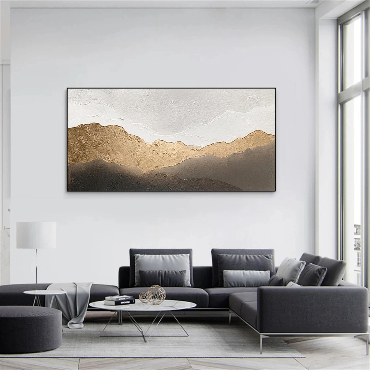 Minimalist Textured Canvas Art #WM155