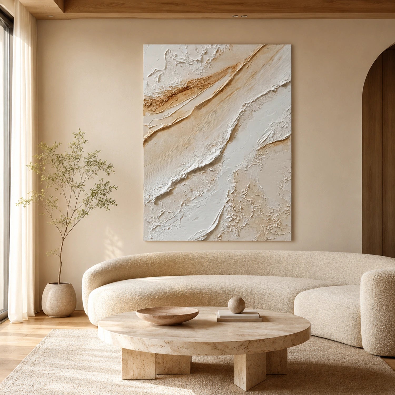 Minimalist Textured Canvas Art #WM157