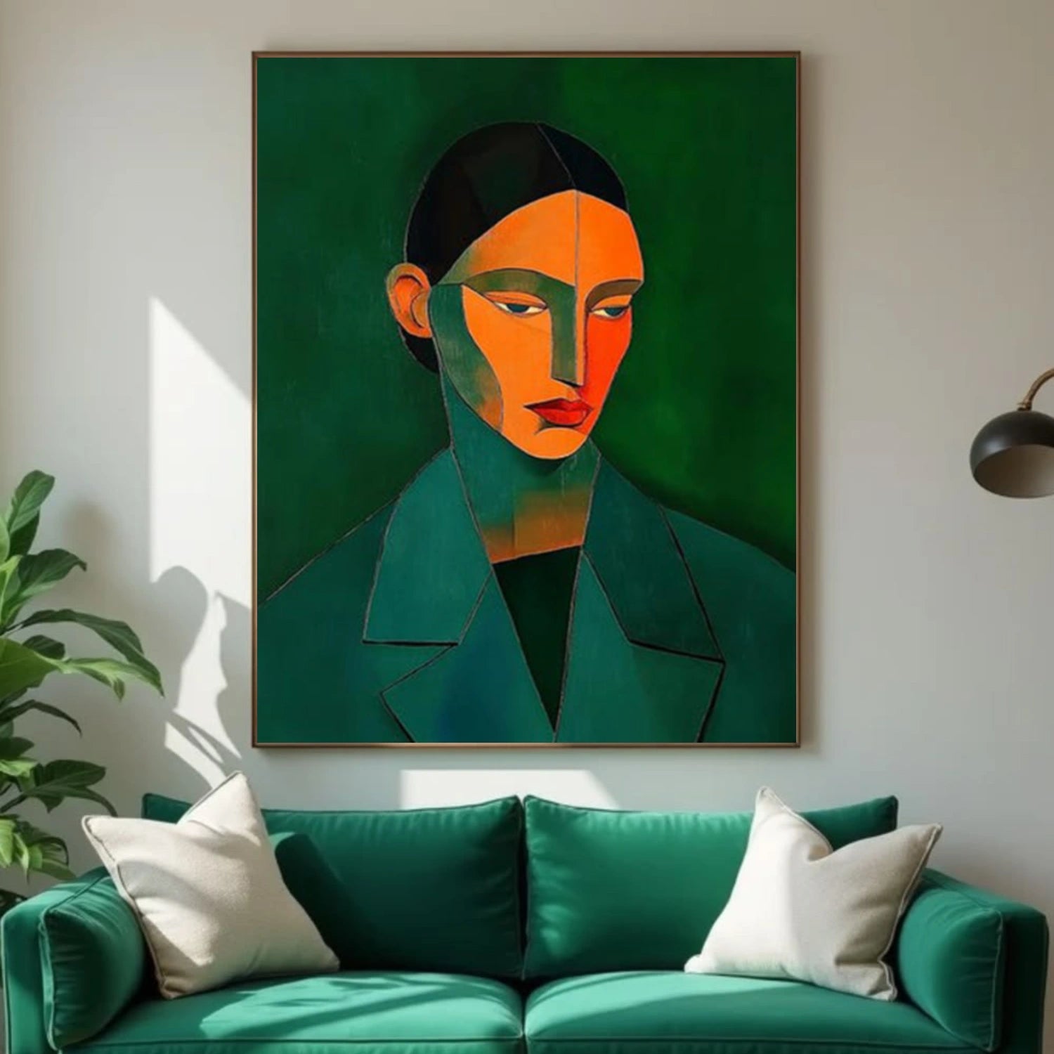 Abstract Portrait Wall Art #LA060