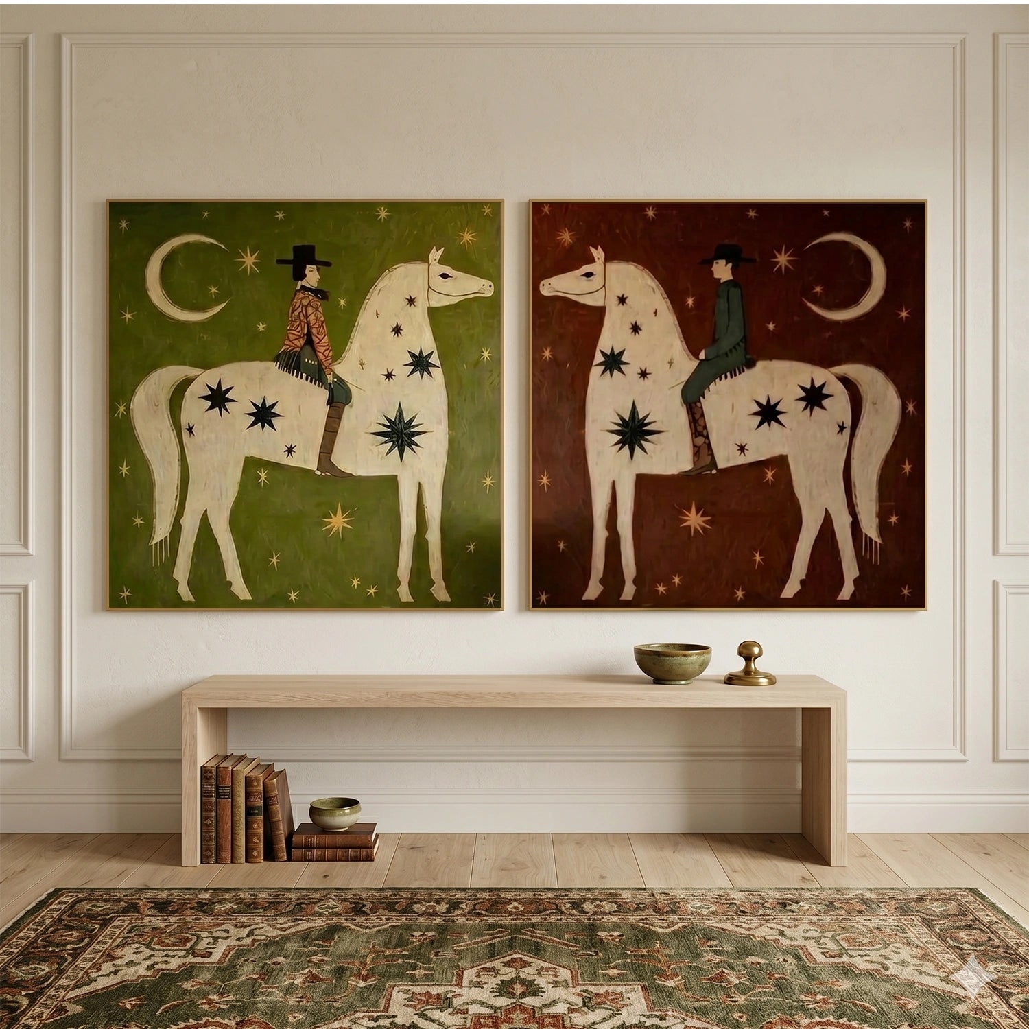 Americana Wall Art Set of 2 #AM079
