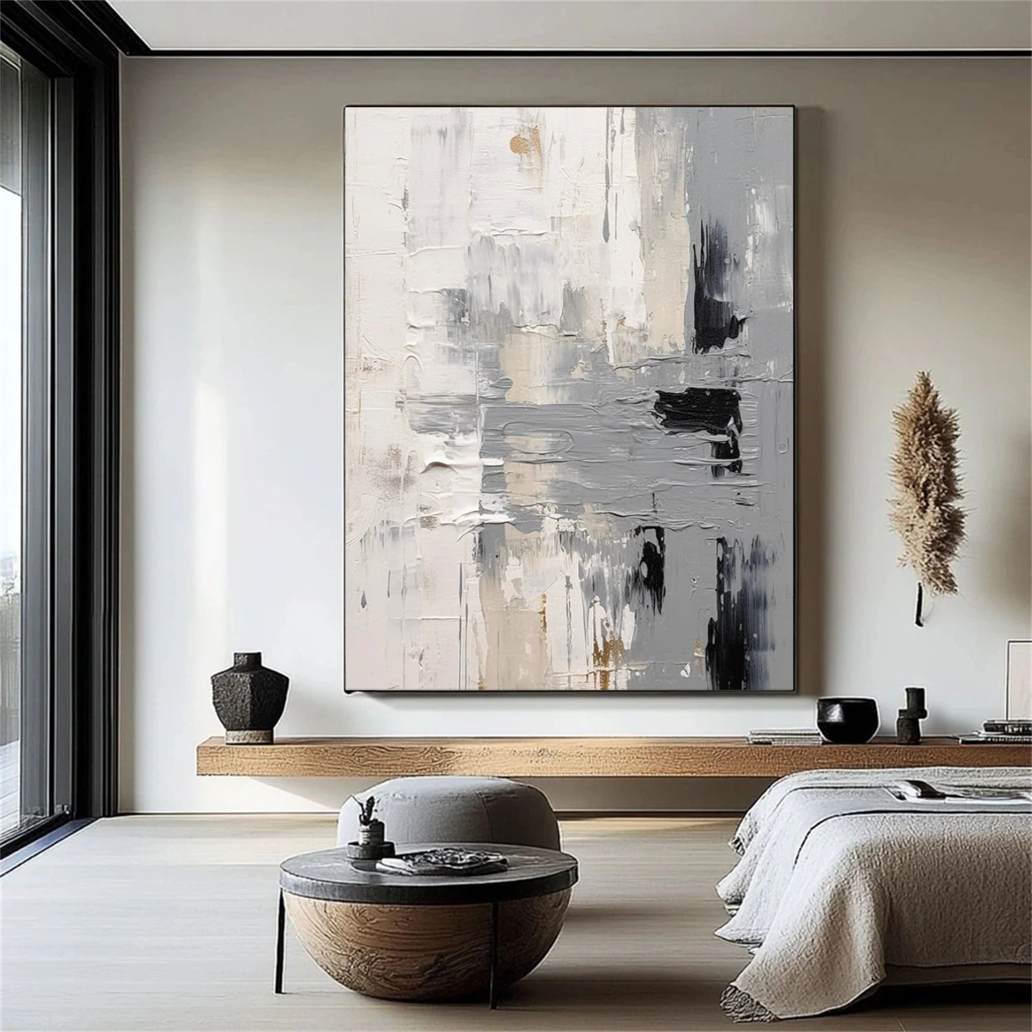 Abstract Textured Wall Art #VA237