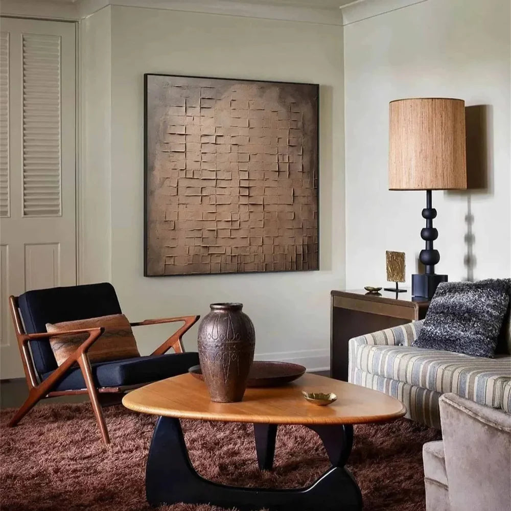 Wabi Sabi Textured Wall Art #VS061