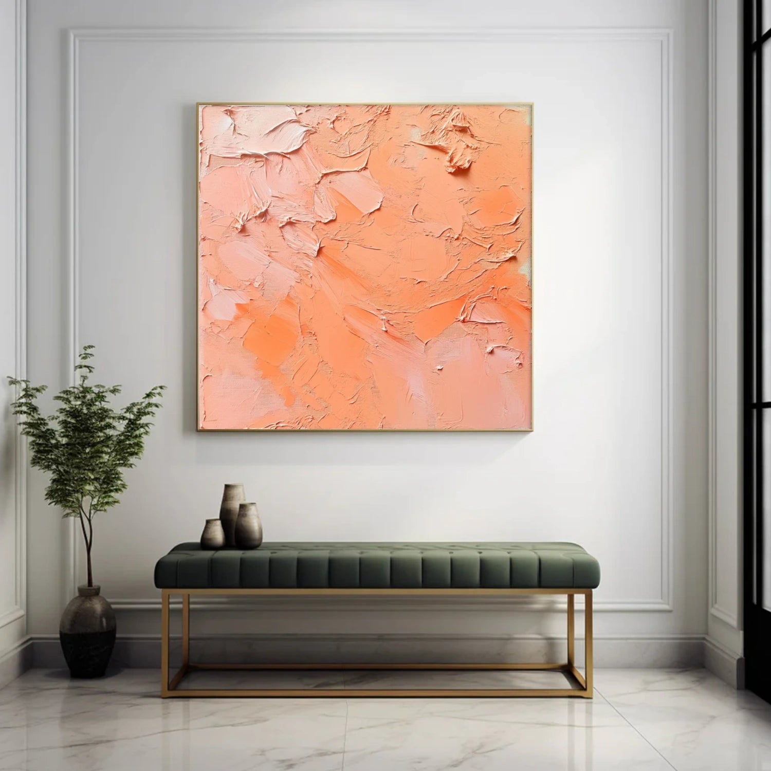 Minimalist Textured Canvas Art #WM120