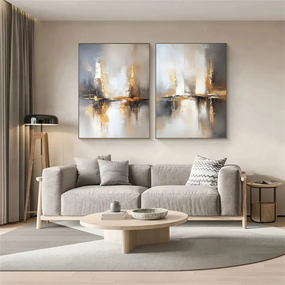 Abstract Wall Art Set of 2 #VA082