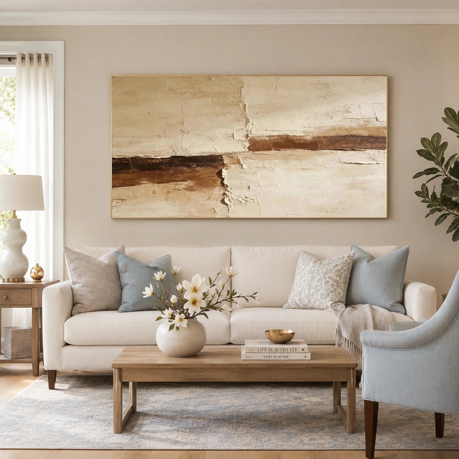 Abstract Textured Wall Art #VA324