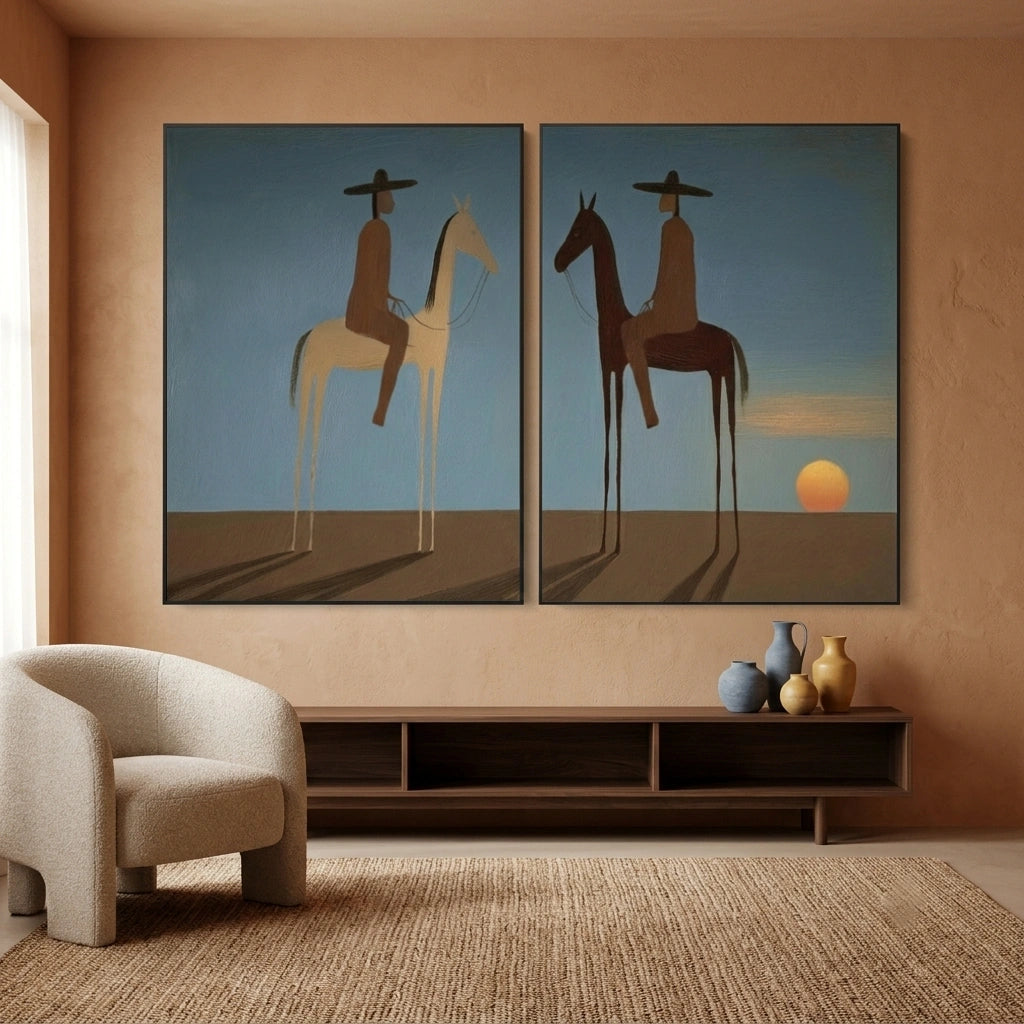 Americana Wall Art Set of 2 #AM084