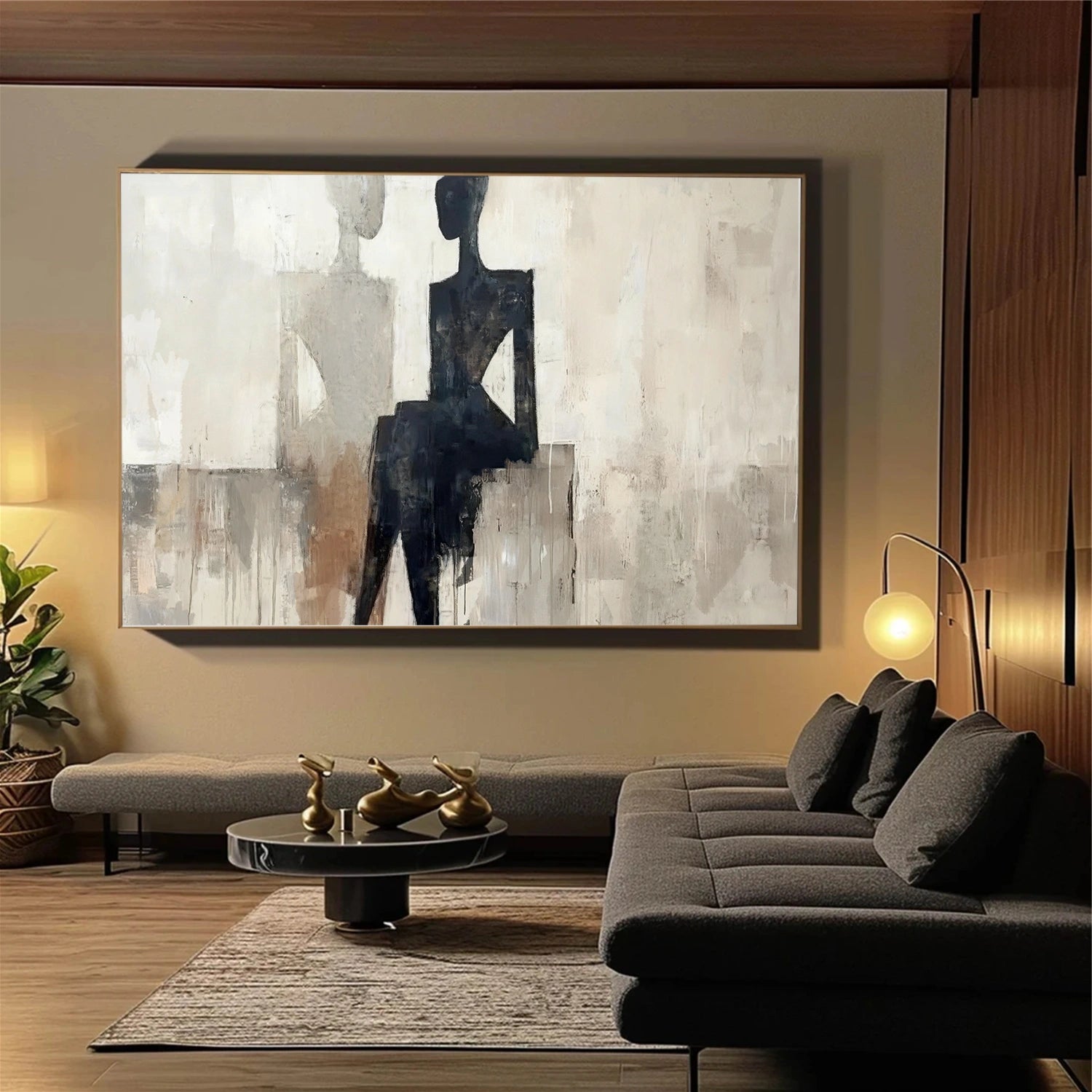 Contemporary Abstract Minimalist Wall Art #CM016