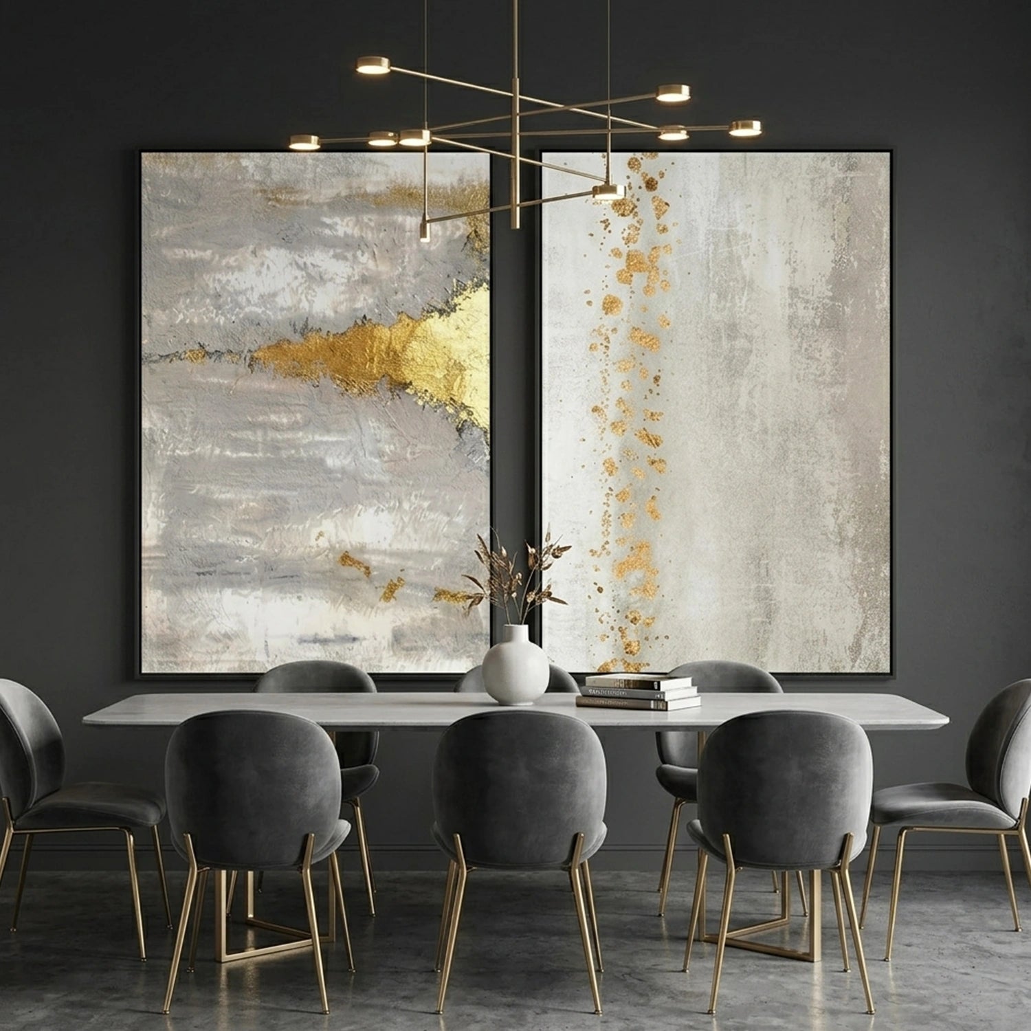 Abstract Wall Art Set of 2 #VA299