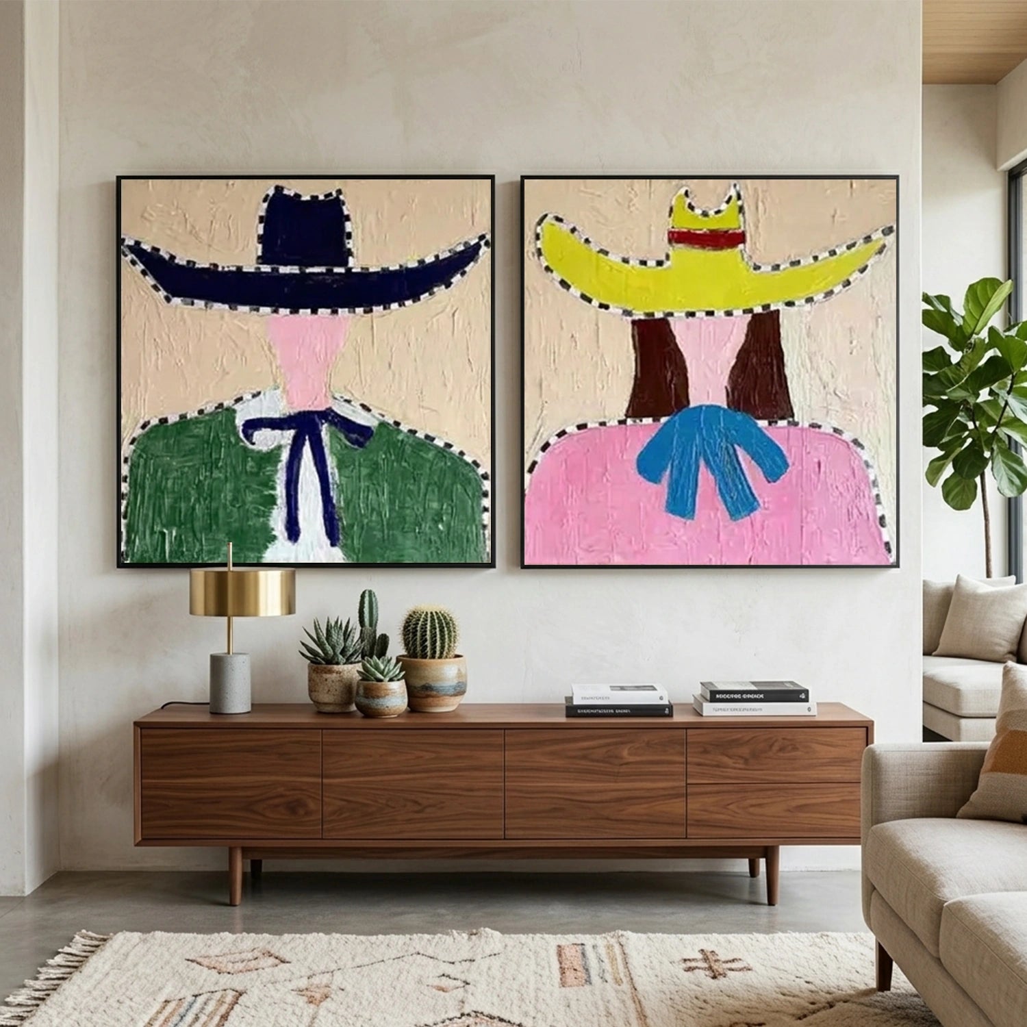 Americana Wall Art Set of 2 #AM078