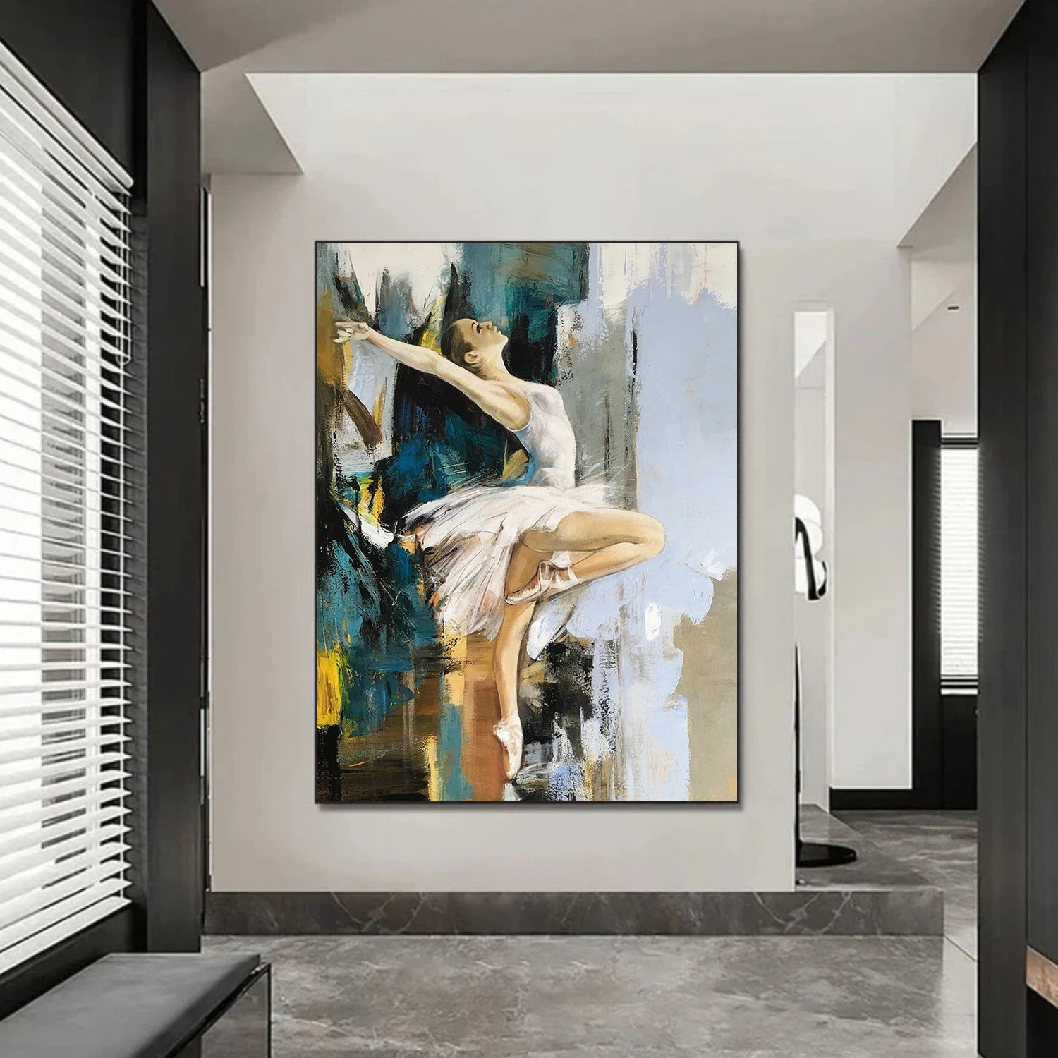 Abstract Portrait Wall Art # LA046