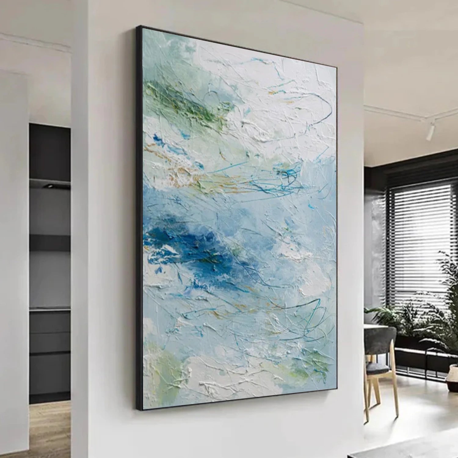 Abstract Textured Wall Art #VA228