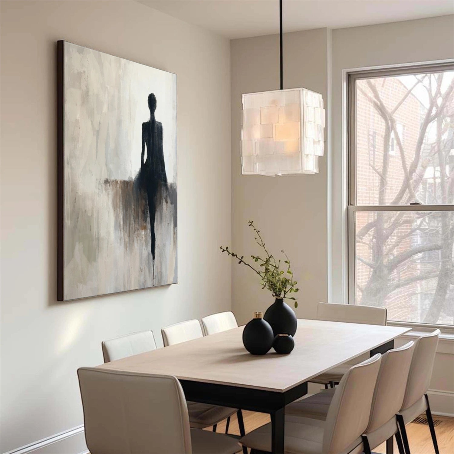 Contemporary Abstract Minimalist Wall Art #CM011