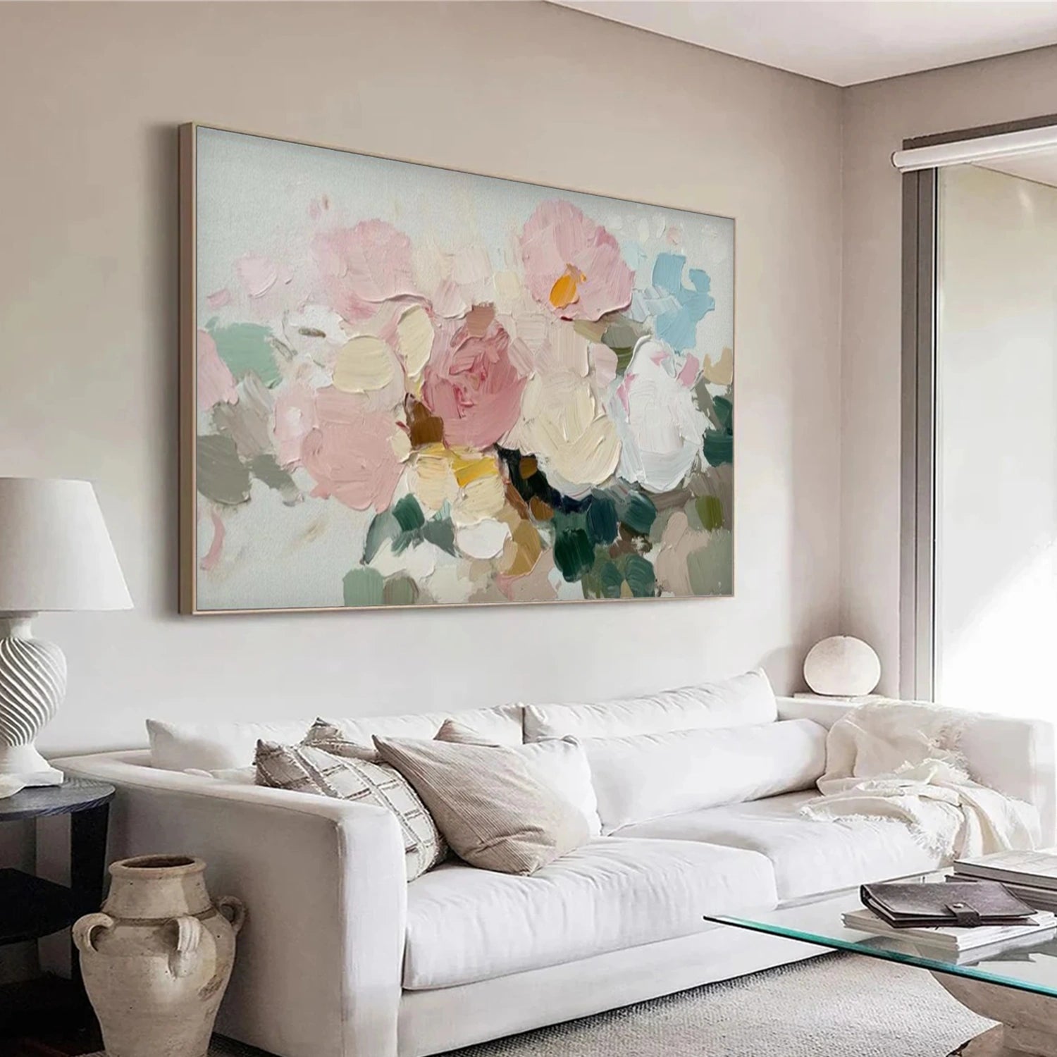 Abstract Flower And Tree Canvas Art #MF176