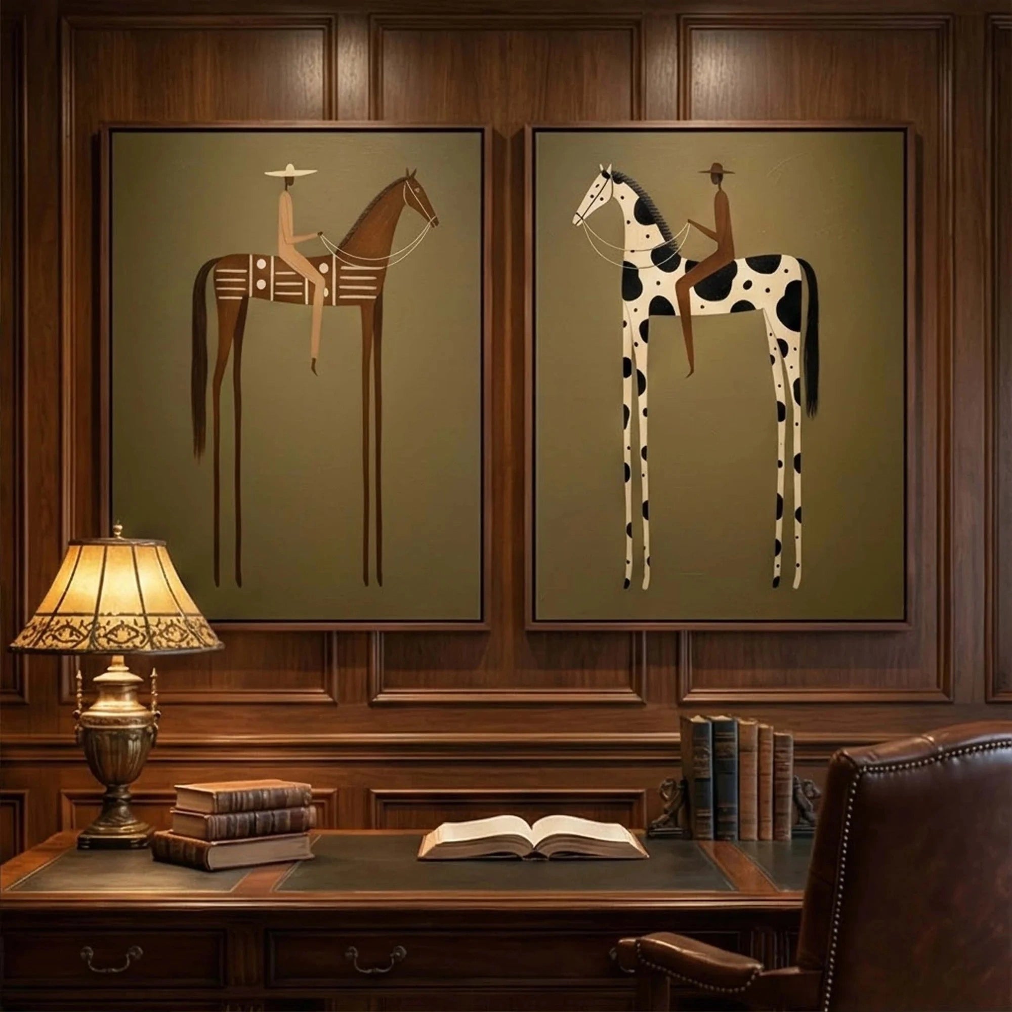 Americana Wall Art Set of 2 #AM002