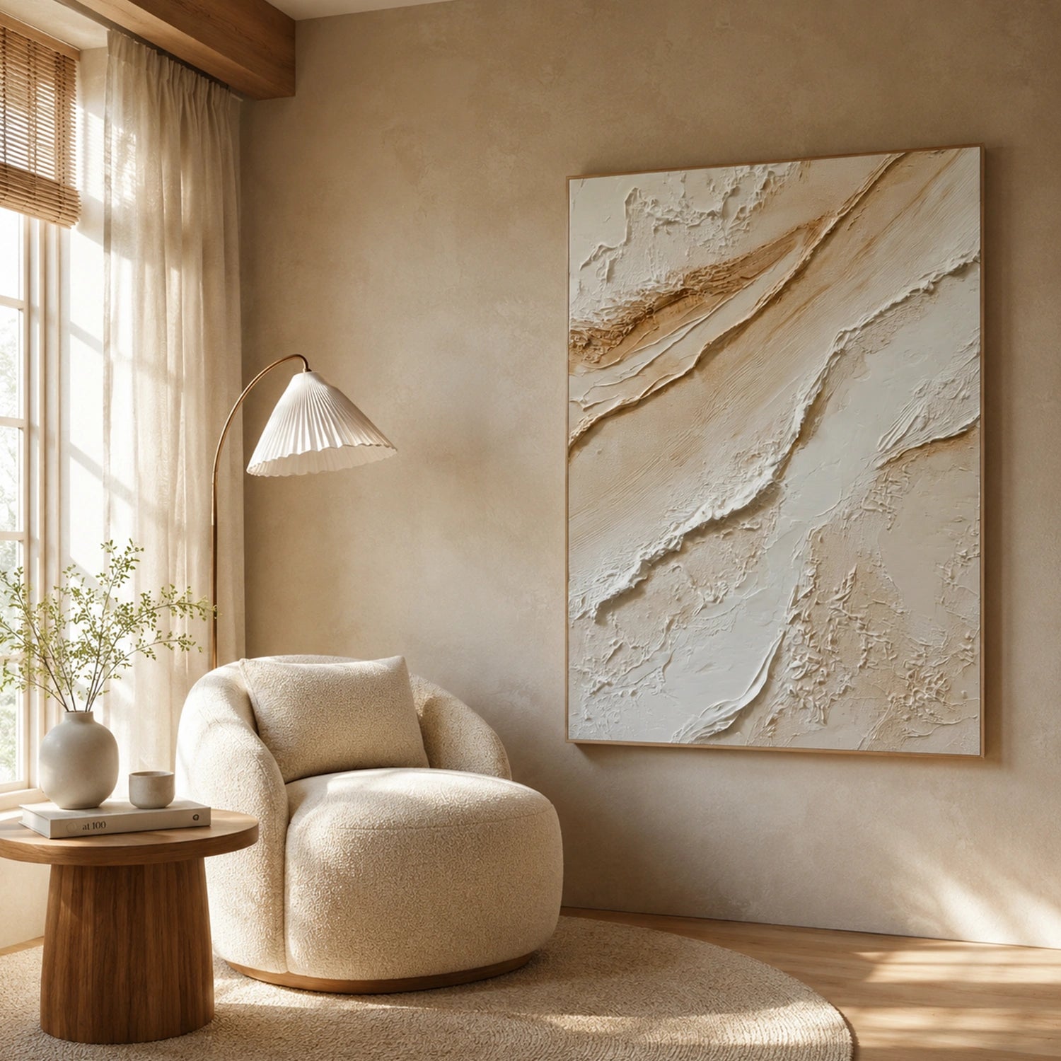 Minimalist Textured Canvas Art #WM157