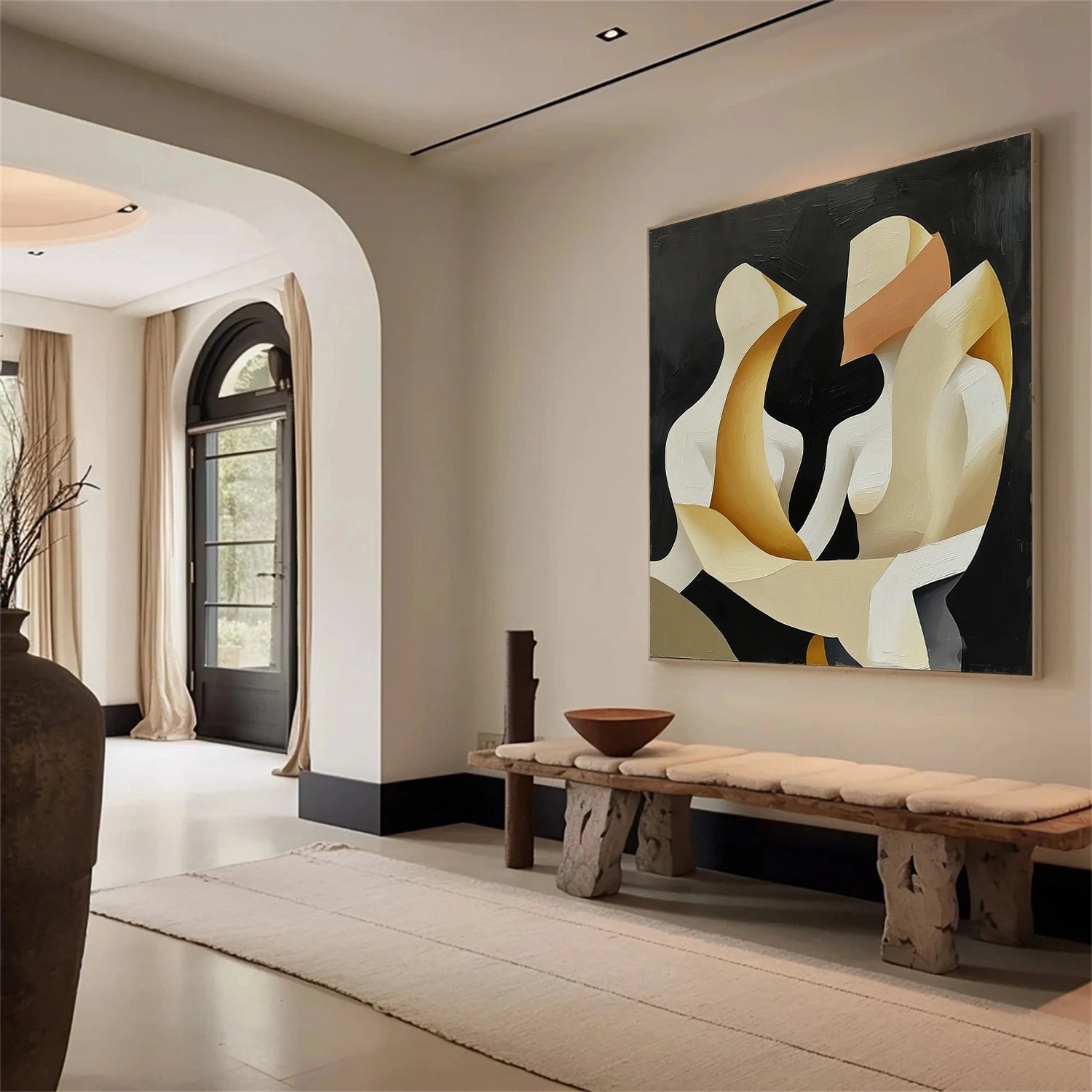 Abstract Portrait Wall Art # LA045