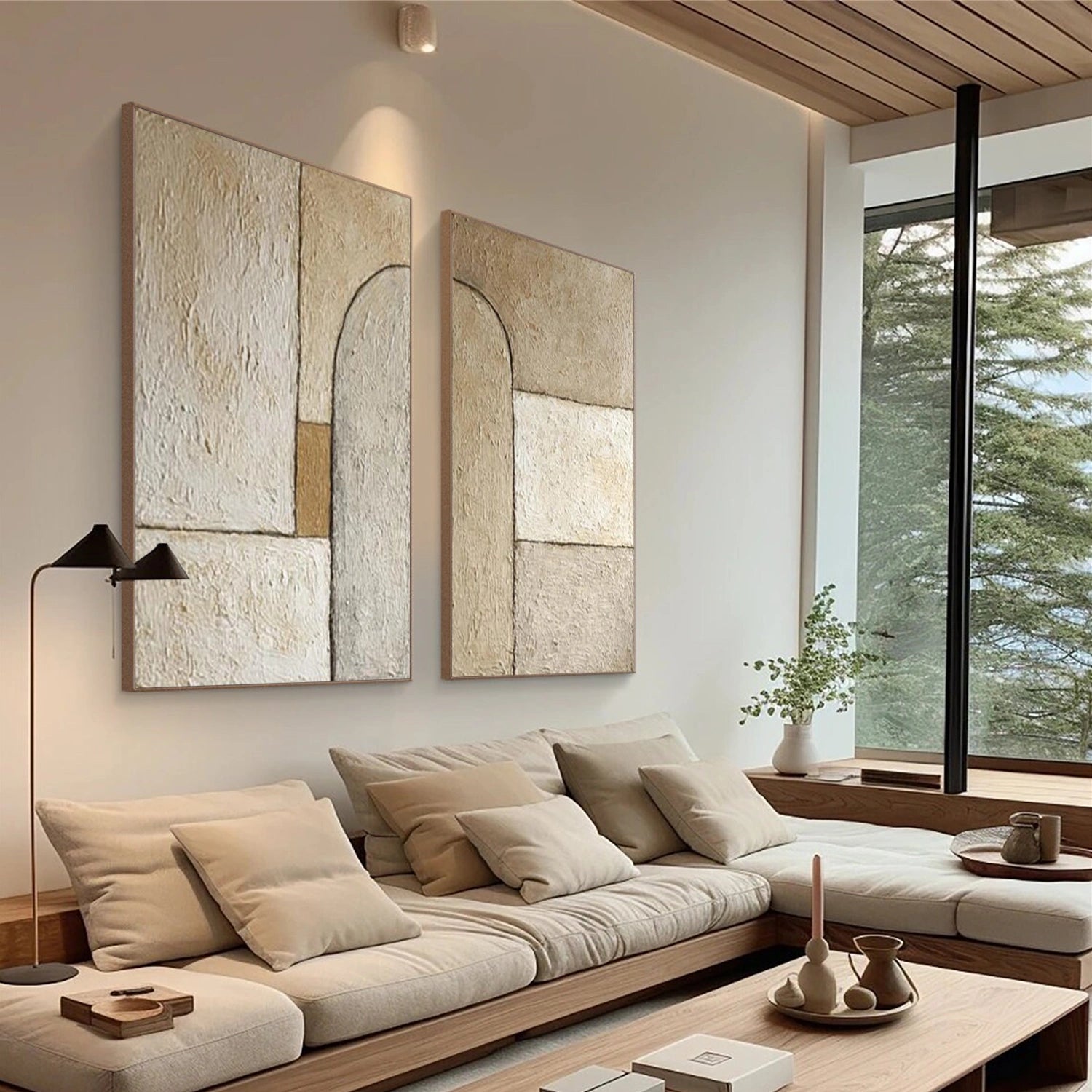 Wabi Sabi Wall Art Set of 2 #VS209