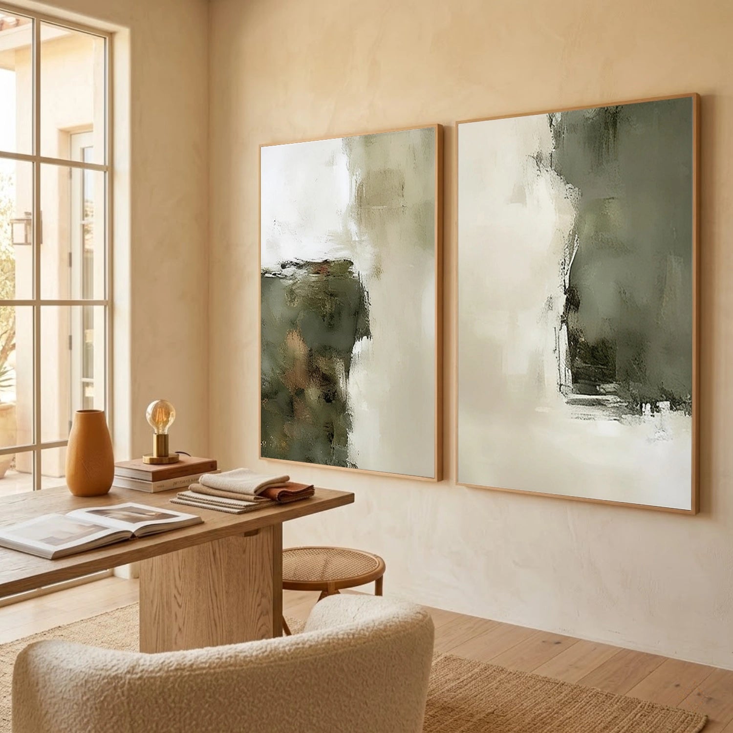 Wabi Sabi Wall Art Set of 2 #VS221