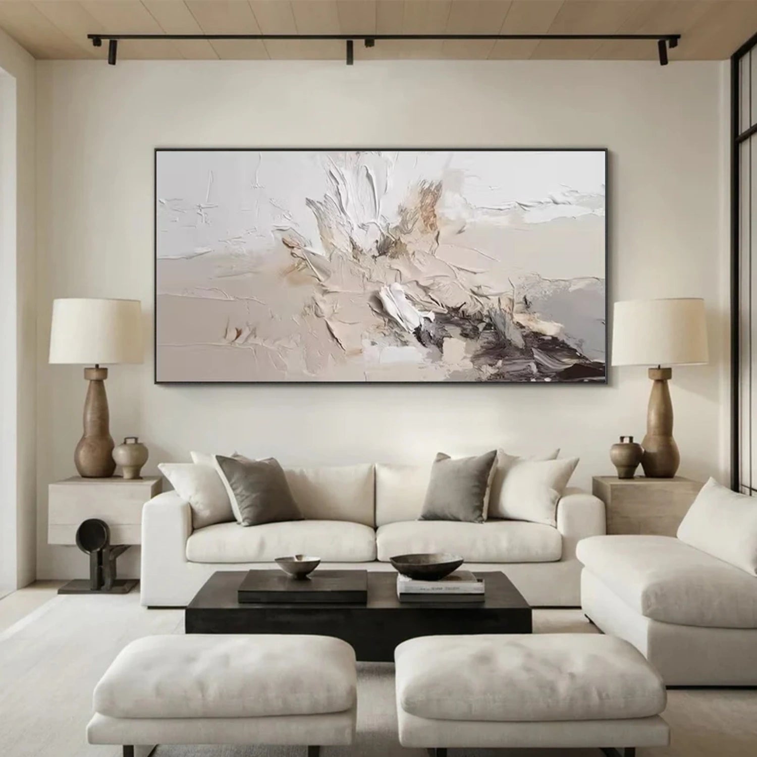 Abstract Textured Wall Art #VA199
